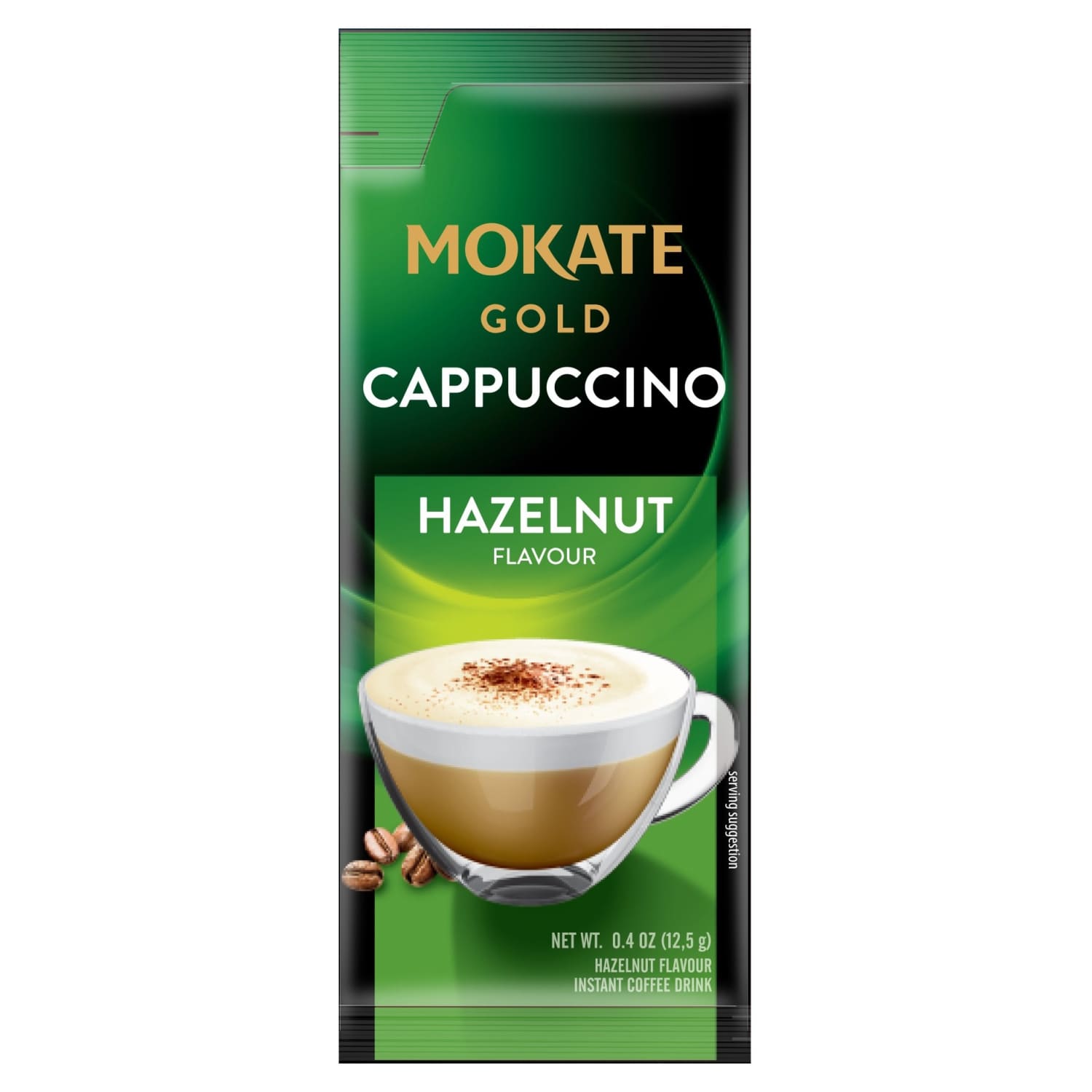 Кофейный напиток MOKATE GOLD HAZELNUT, 12,5 г