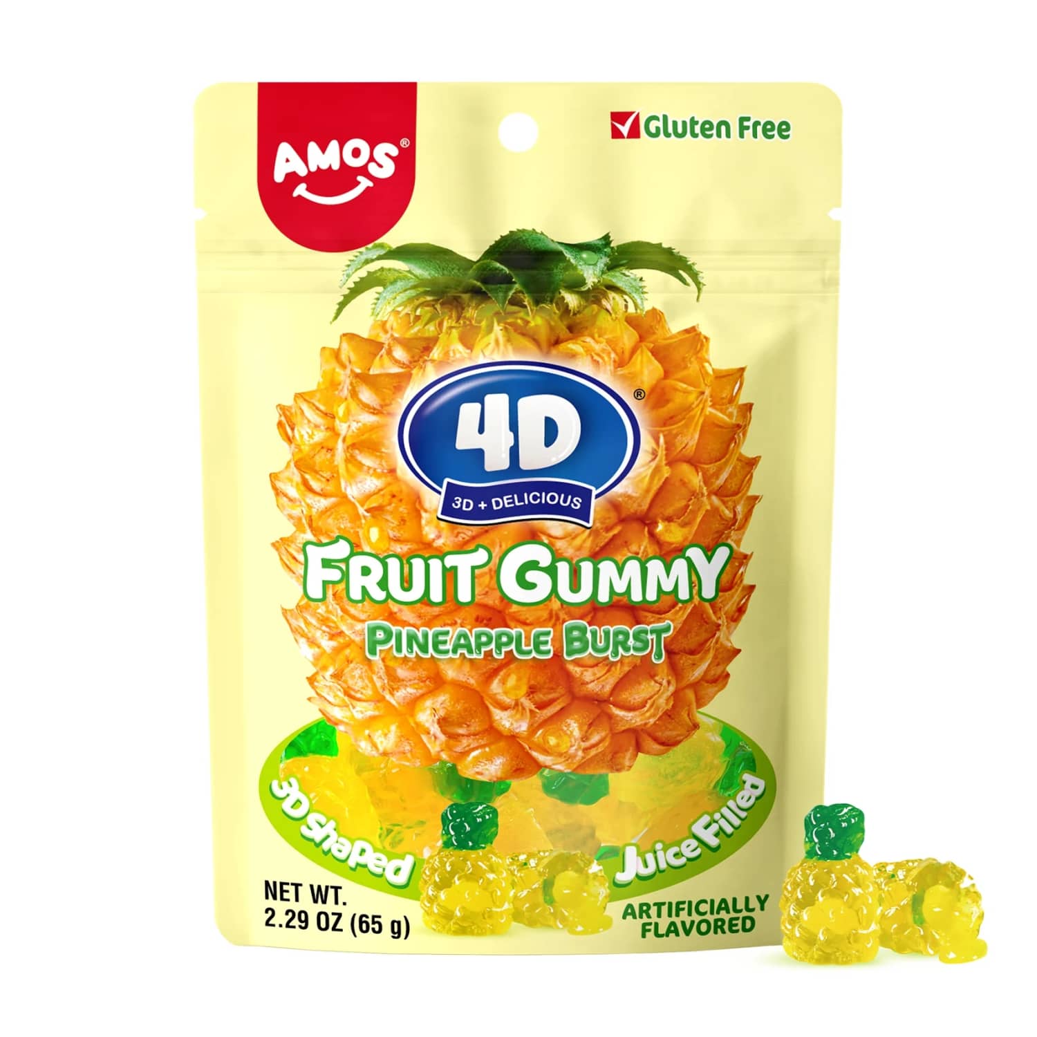 Жевательные 4D ANANAS, 65 г