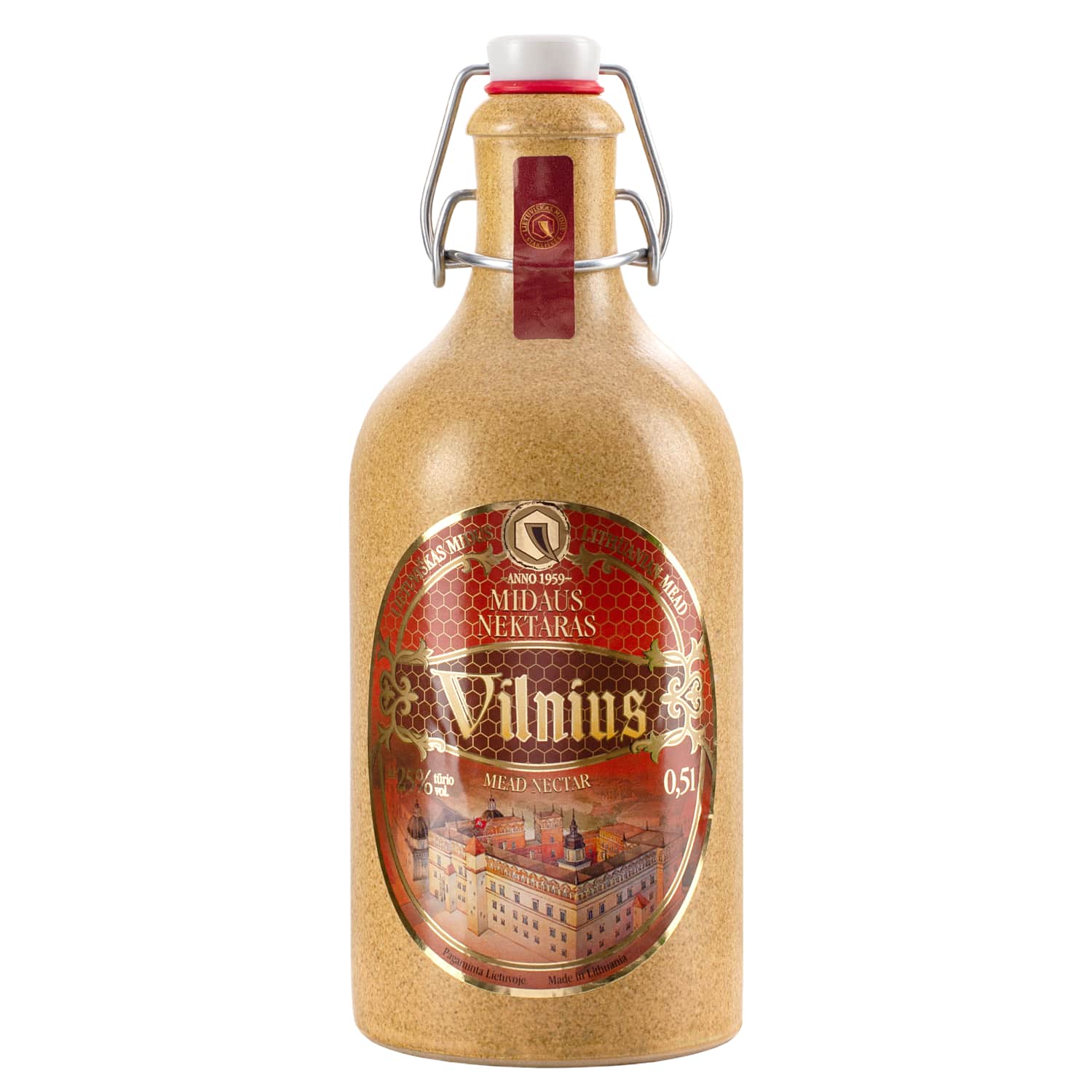Mid.nek. LIETUVIŠKAS MIDUS Vilnius, 25%, 0,5l
