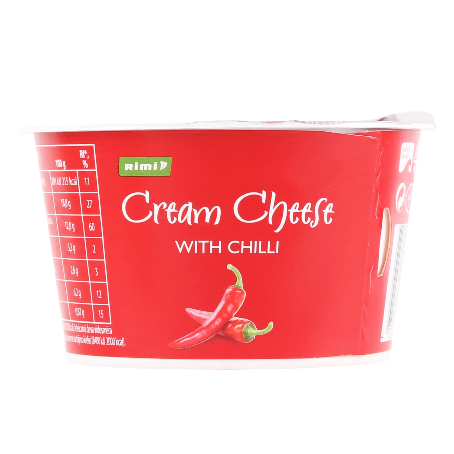 Varškės užtepėlė RIMI su aitr. paprik., 200 g