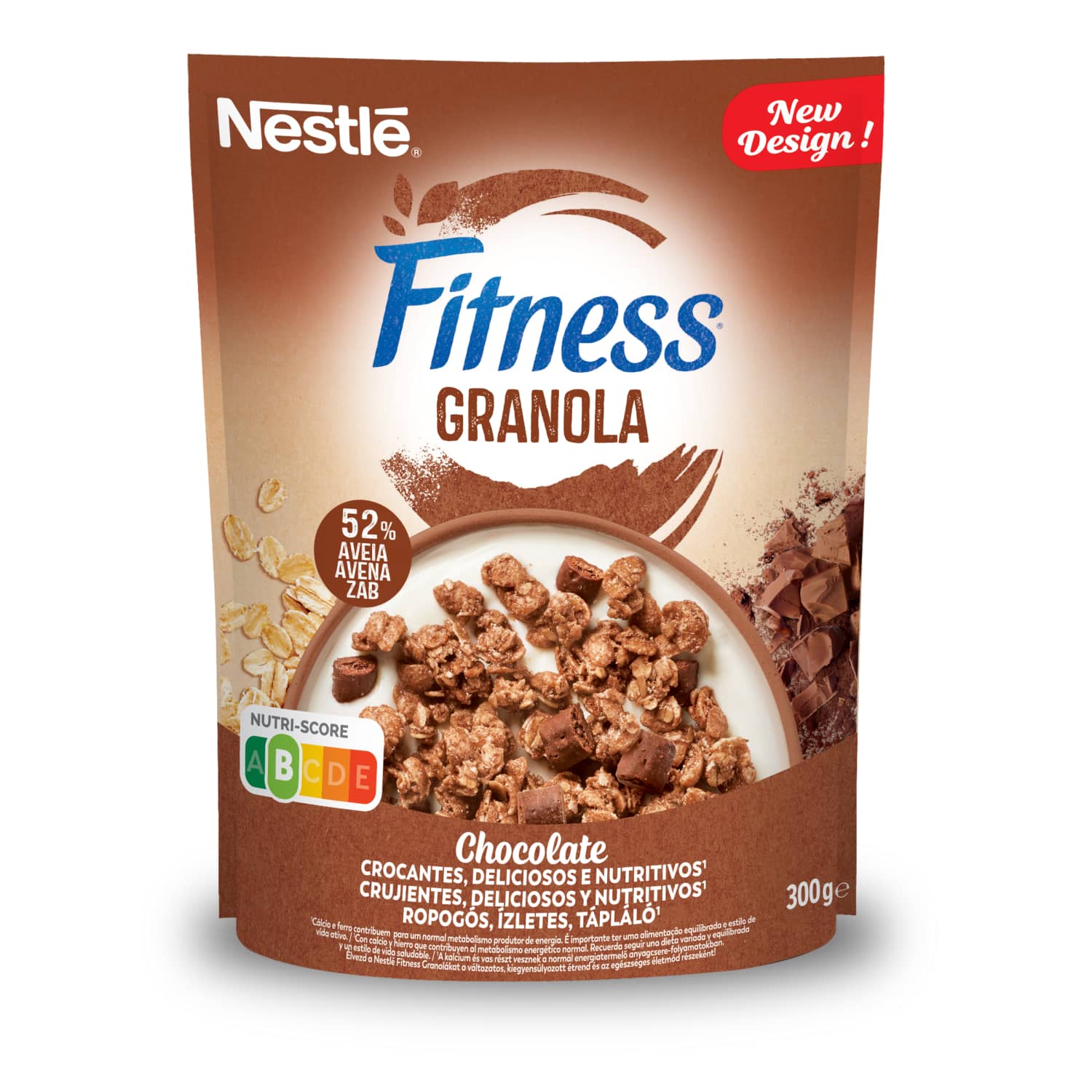 Гранола с шоколадом NESTLE FITNESS, 300 г