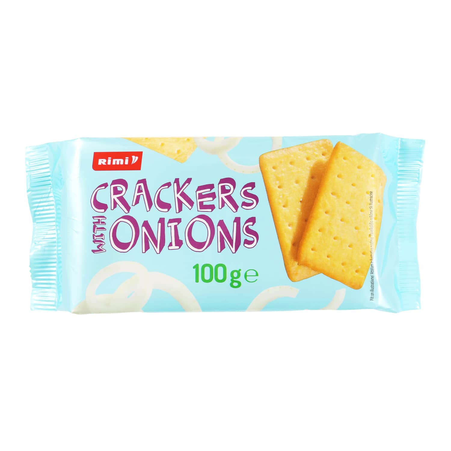 Krekeriai su svogūnais RIMI, 100 g