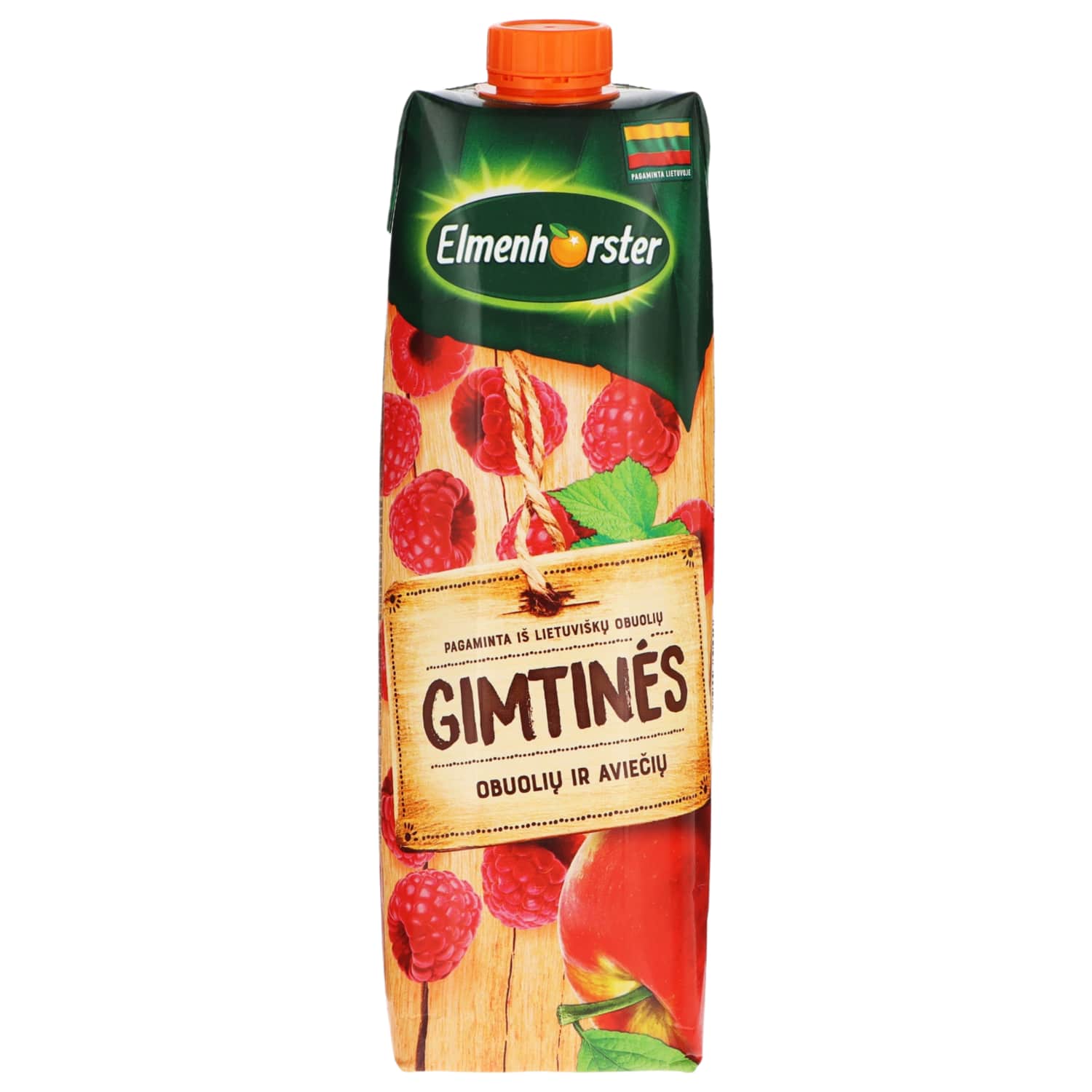 Яблочно-малиновый напиток GIMTINĖS ELMENHORSTER, 1 л