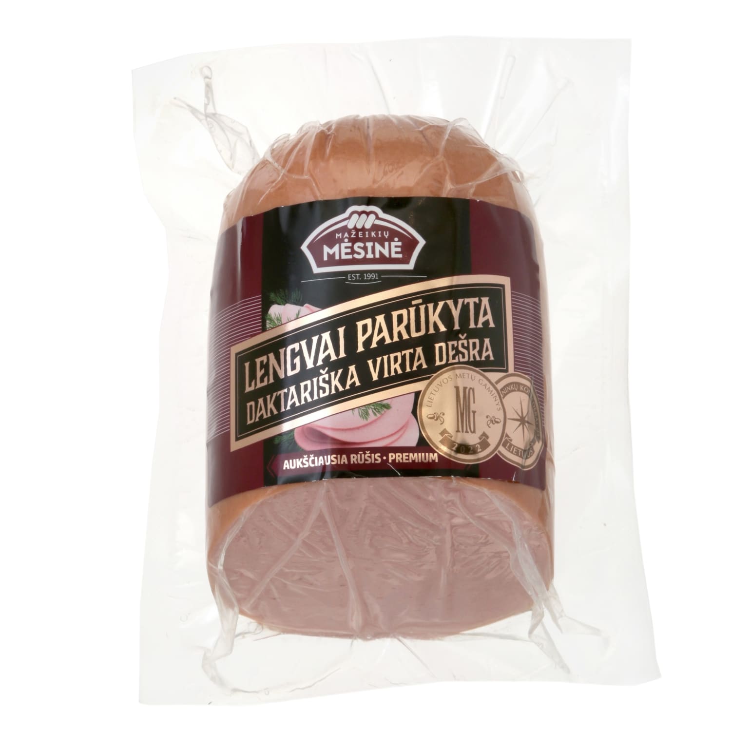 Boiled lightly smoked DOCTOR sausage, 550 g