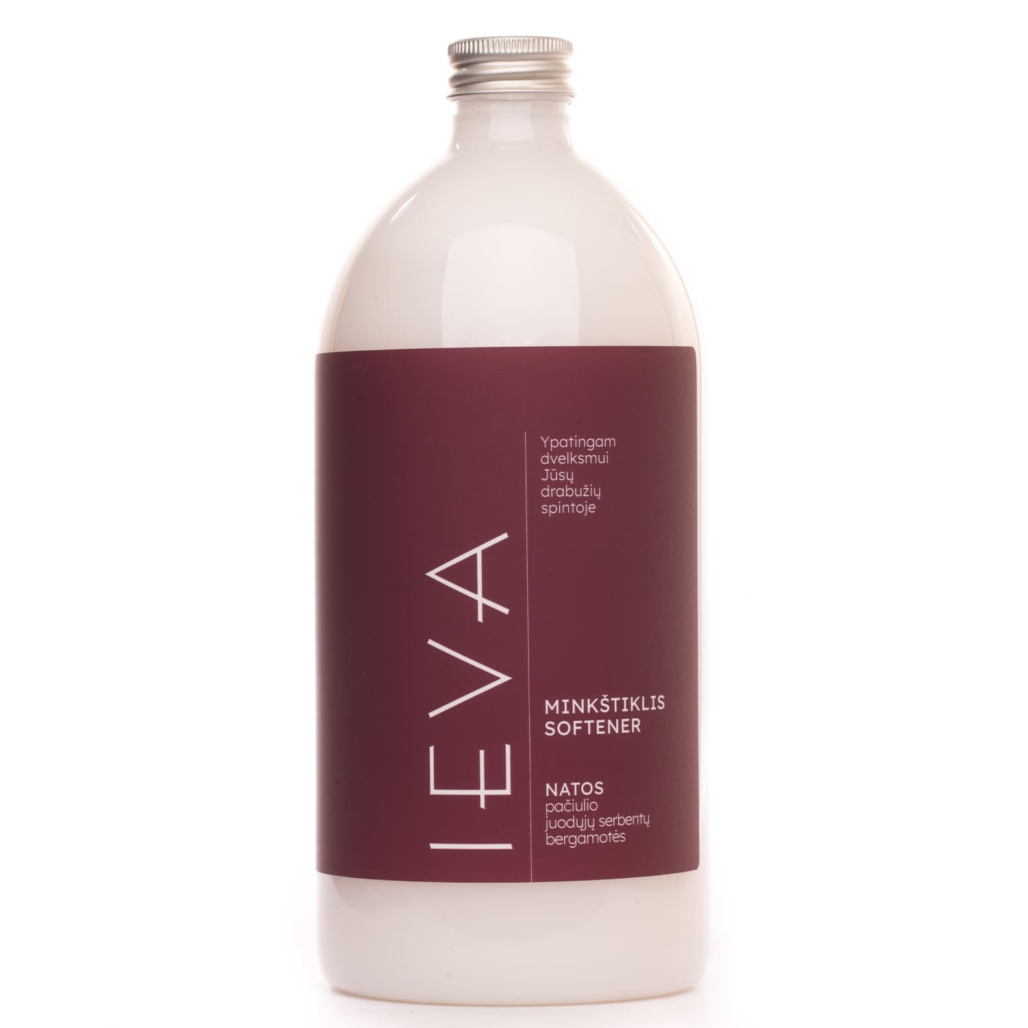 Fabric softener with currant and bergamot scent IEVA, 1l