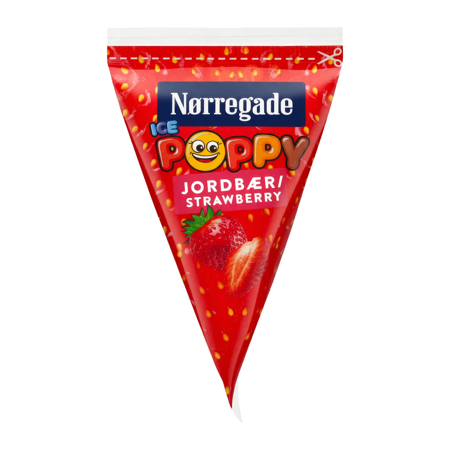 Eating ice cream NORREGADE, strawberry sk. 62 ml / 67 g