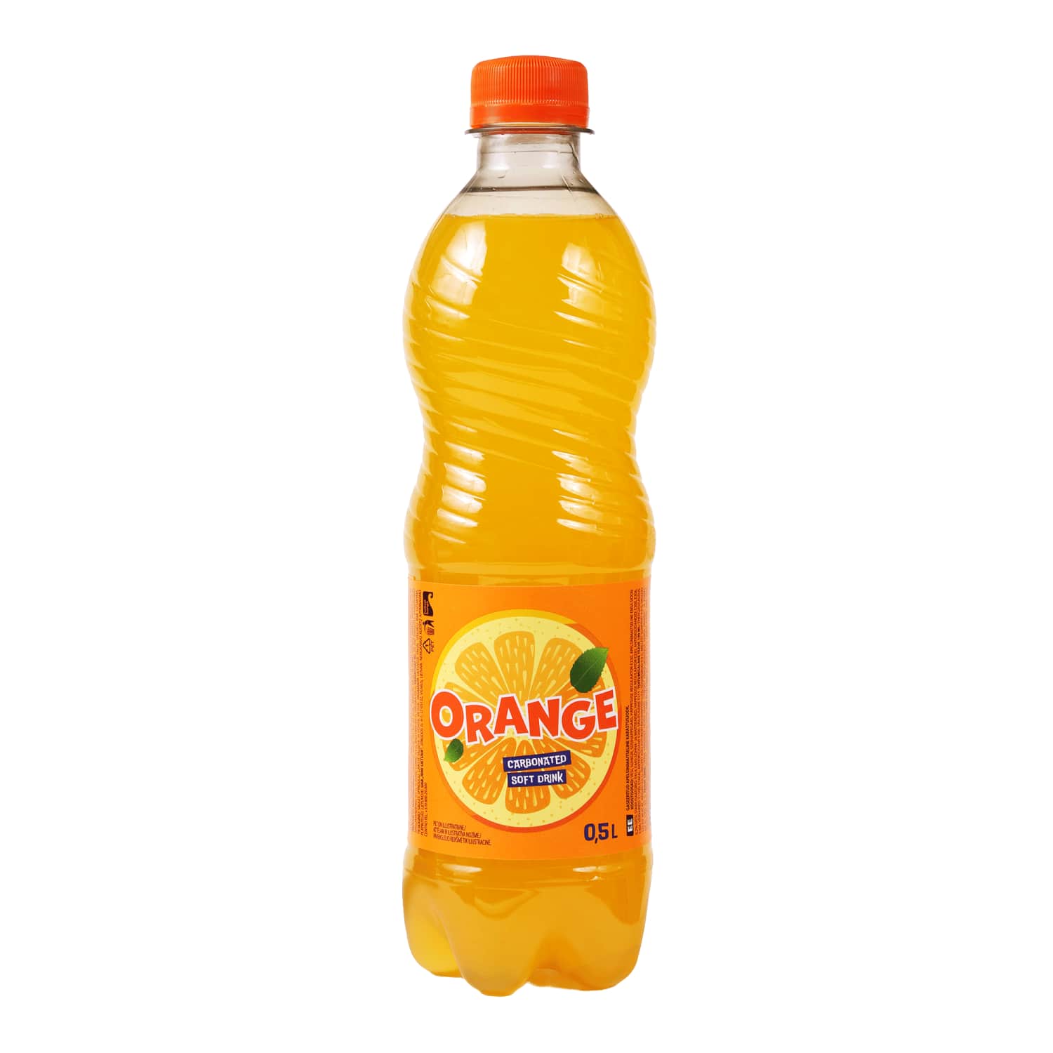 Gazuotas apelsinų skonio gėrimas RIMI, 500ml