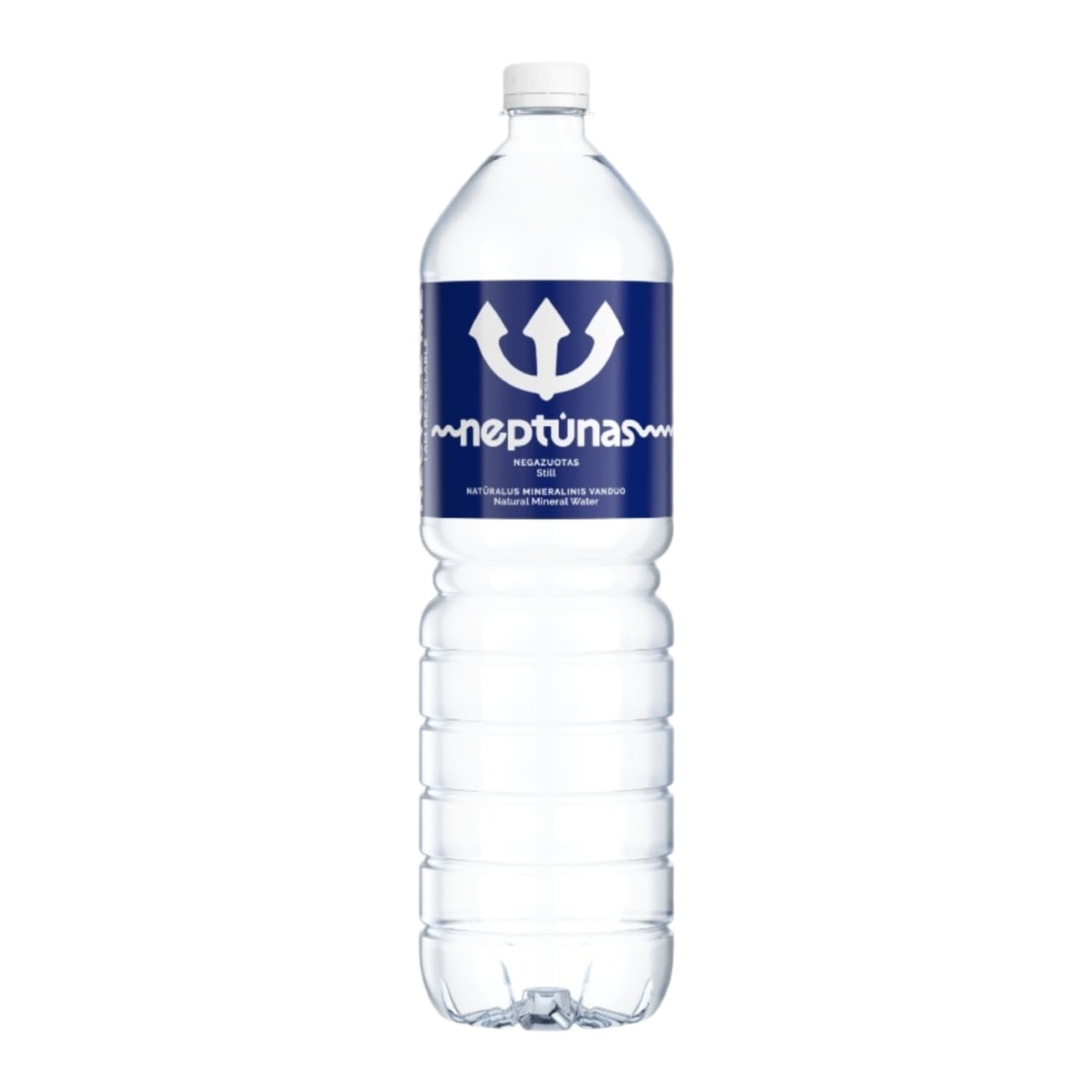 Negazuotas mineralinis vanduo NEPTŪNAS, 1,5l
