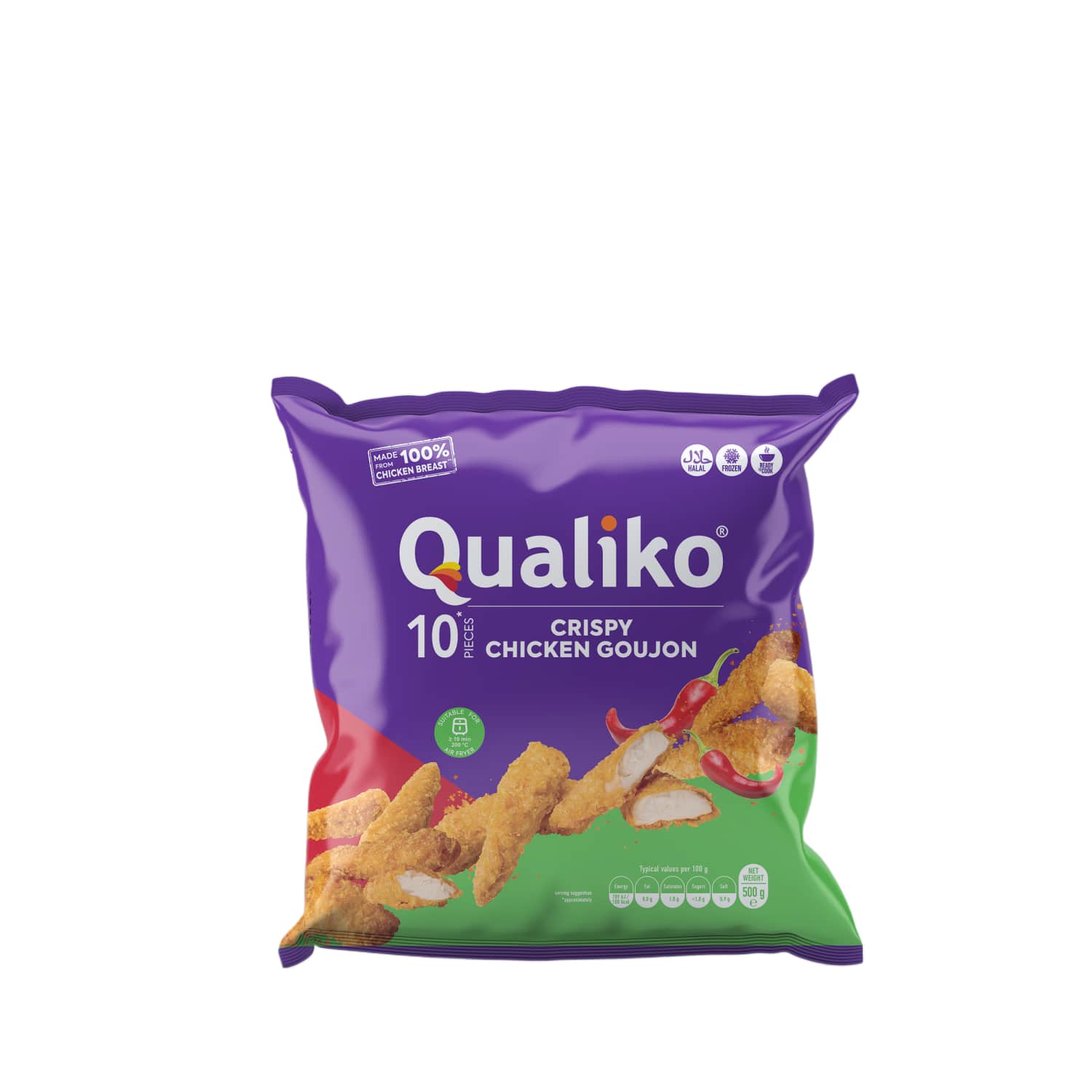 Schnitzel in breadcrumbs QUALIKO, 500 g