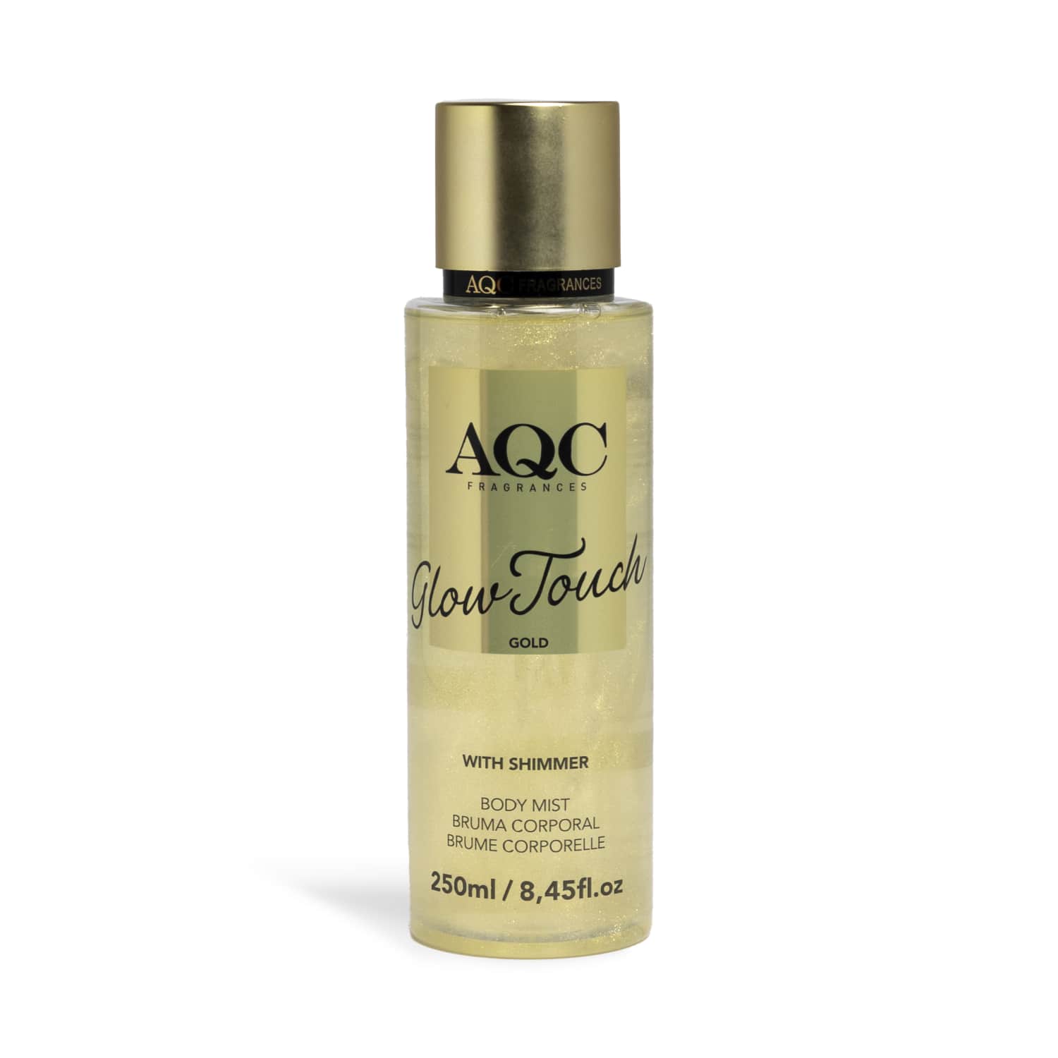 Kūno purš. AQC FRAGRANCES GOLDEN GLIT. 250 ml