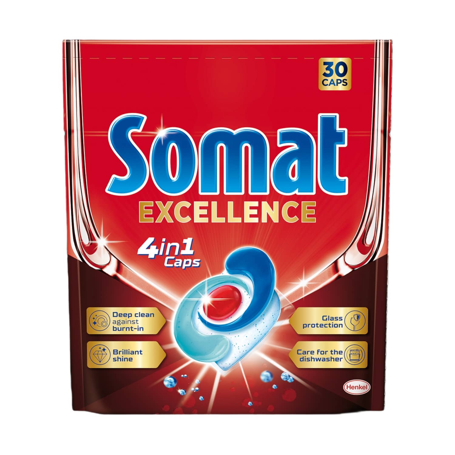 Ind. kapsulės SOMAT EXCELLENCE 4in1, 30 vnt
