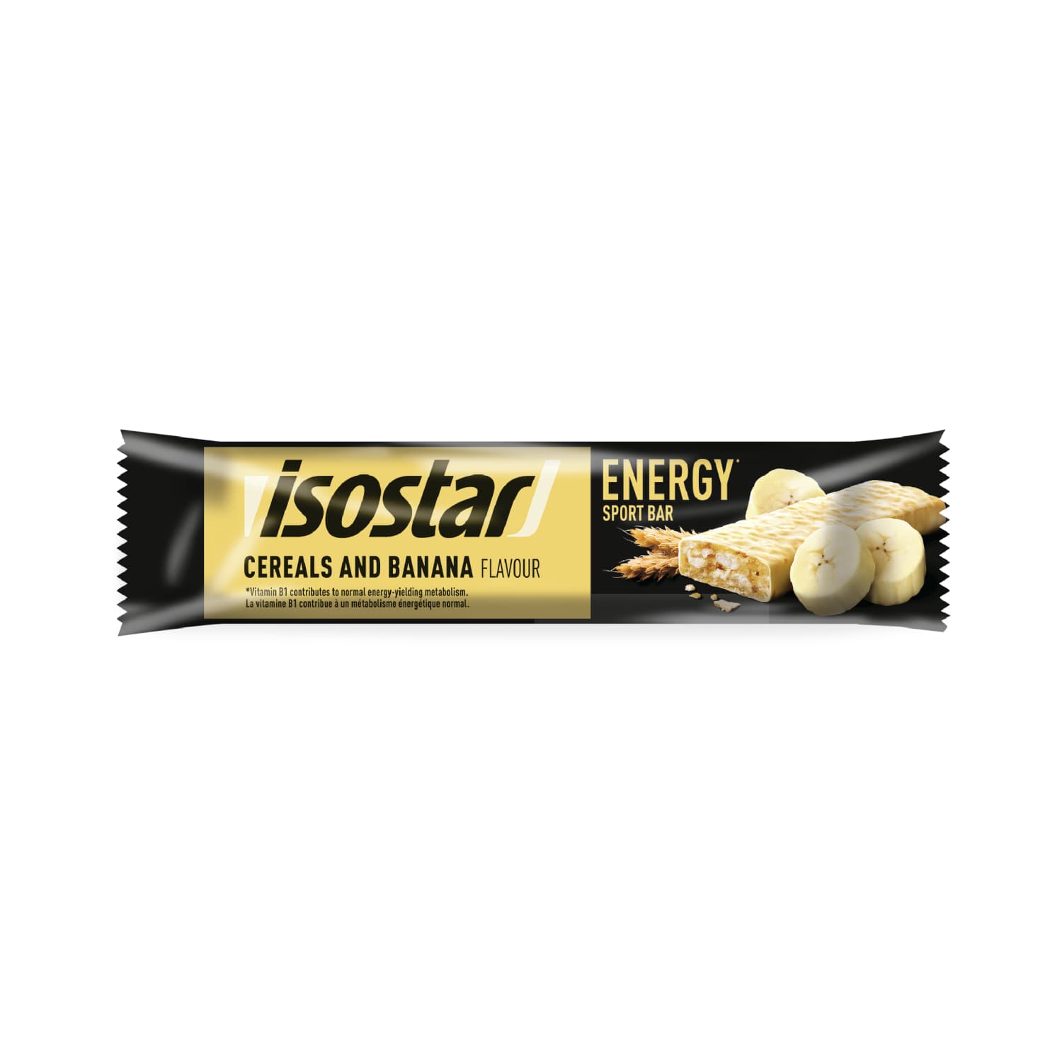 Batonėlis ISOSTAR ENERGY su bananų sk., 40 g