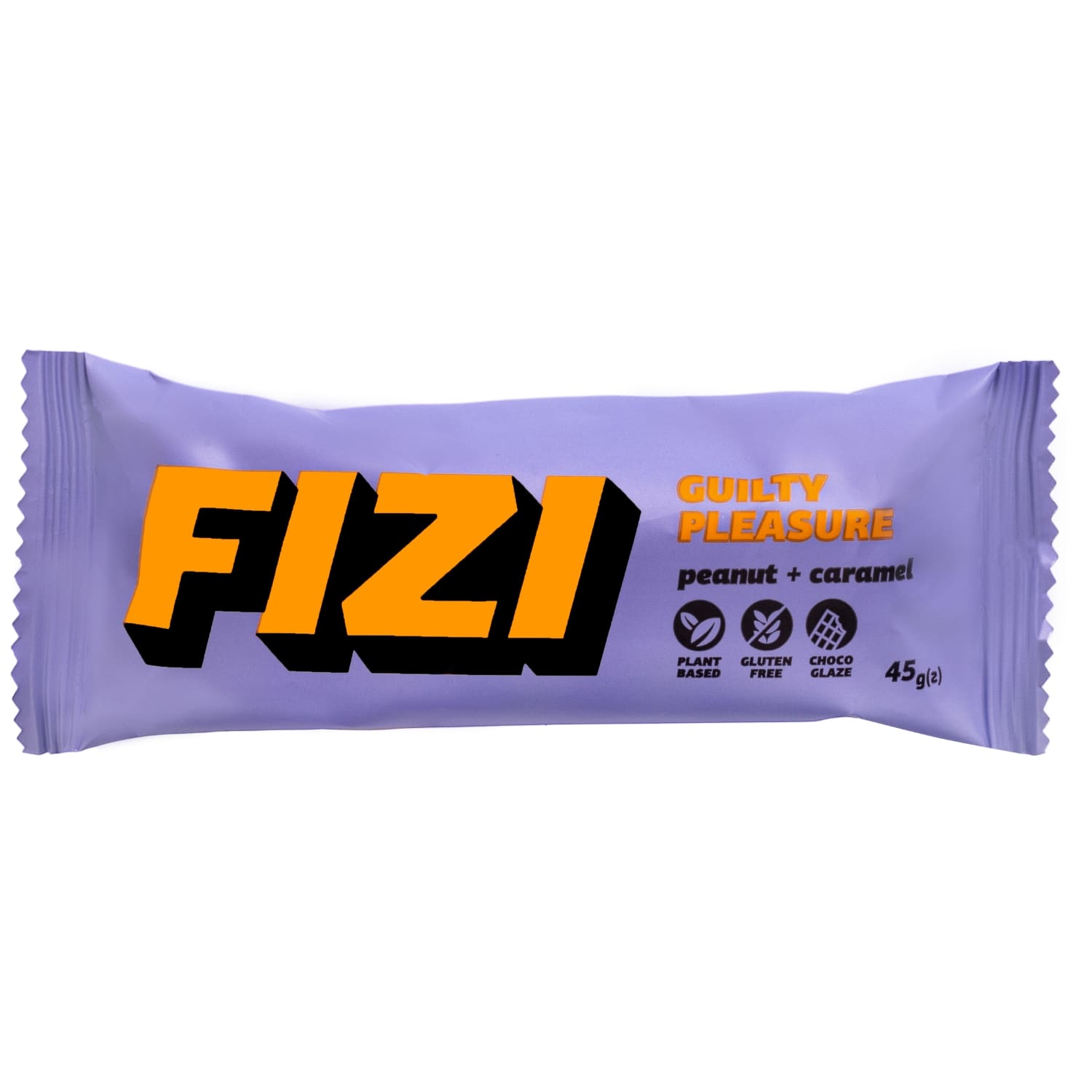 Batonėlis PEANUT + CARAMEL FIZI, 45 g