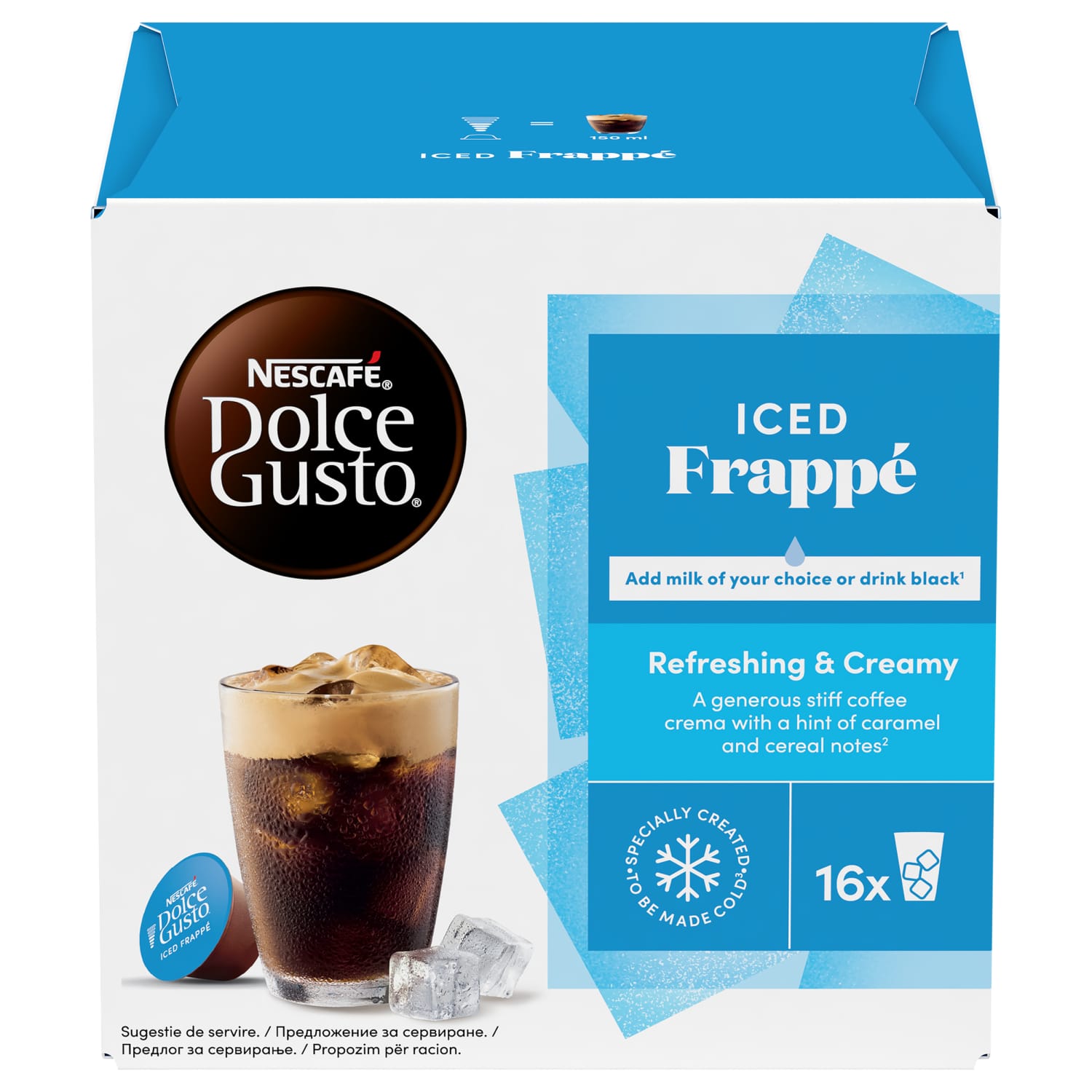 Кофе капс. DOLCE GUSTO ICED FRAPPE, 16 шт.
