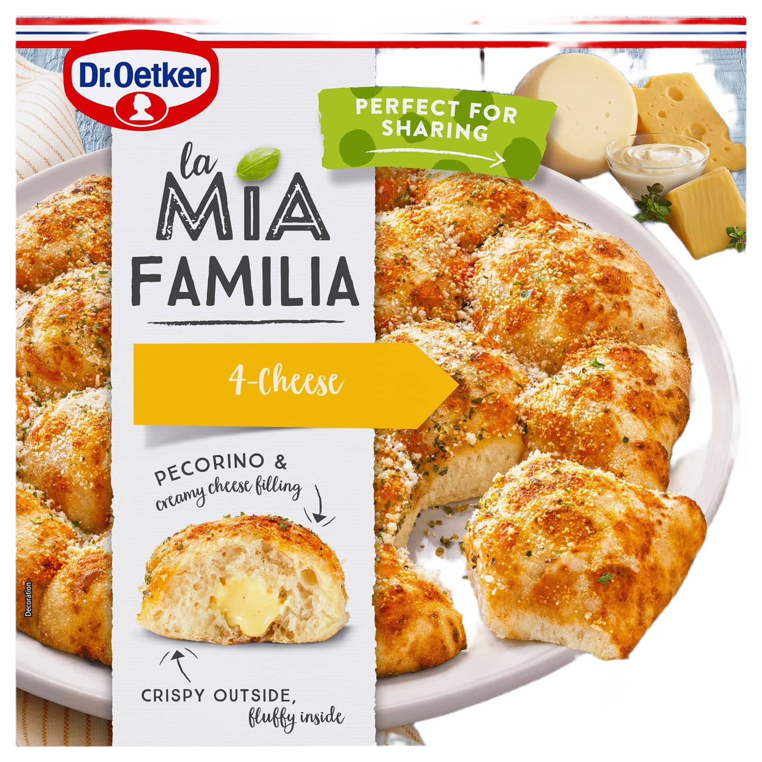 Pizza bread DR. OETKER 4-CHEESE, 480 g