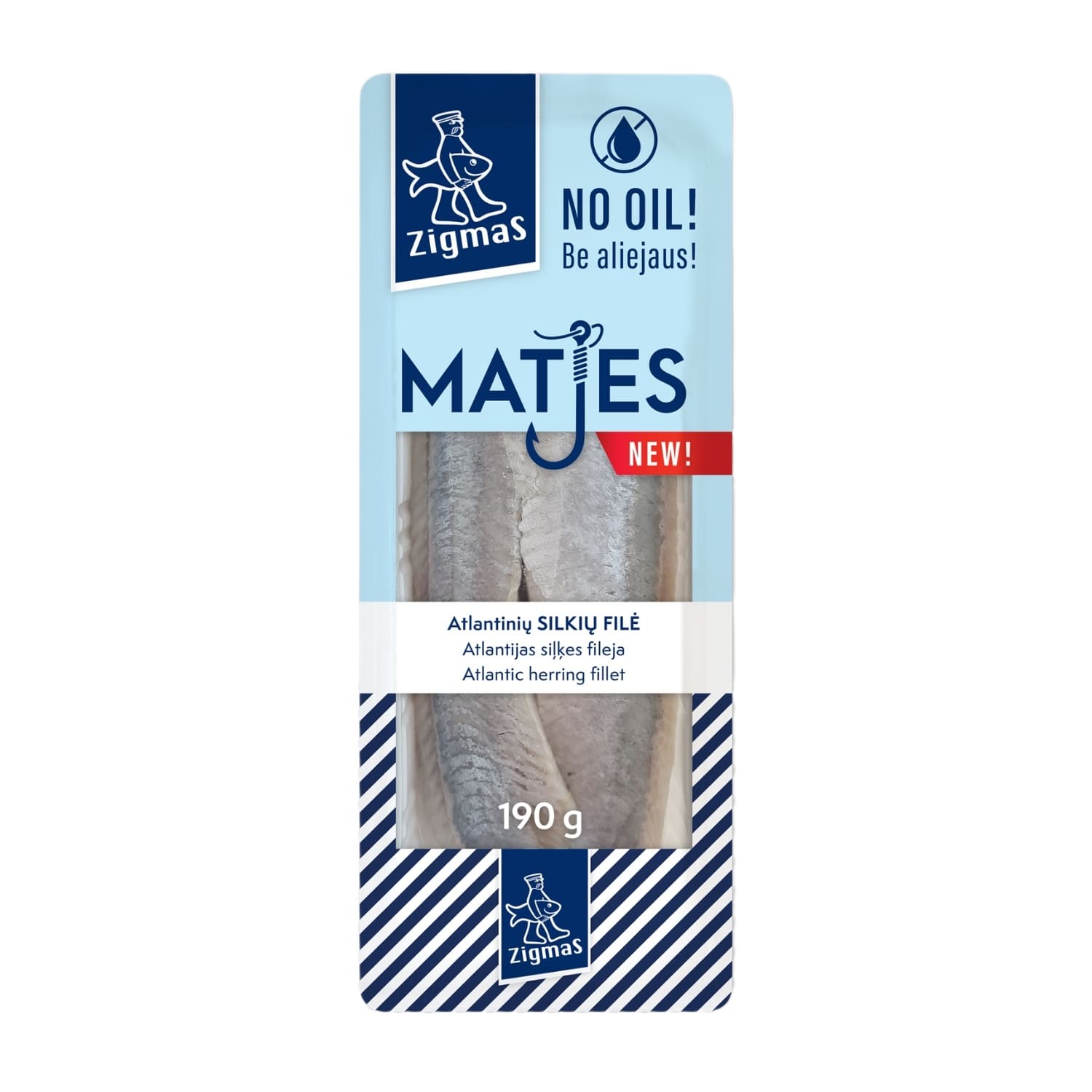 Silkių filė be aliej. ZIGMAS MATES, 190 g
