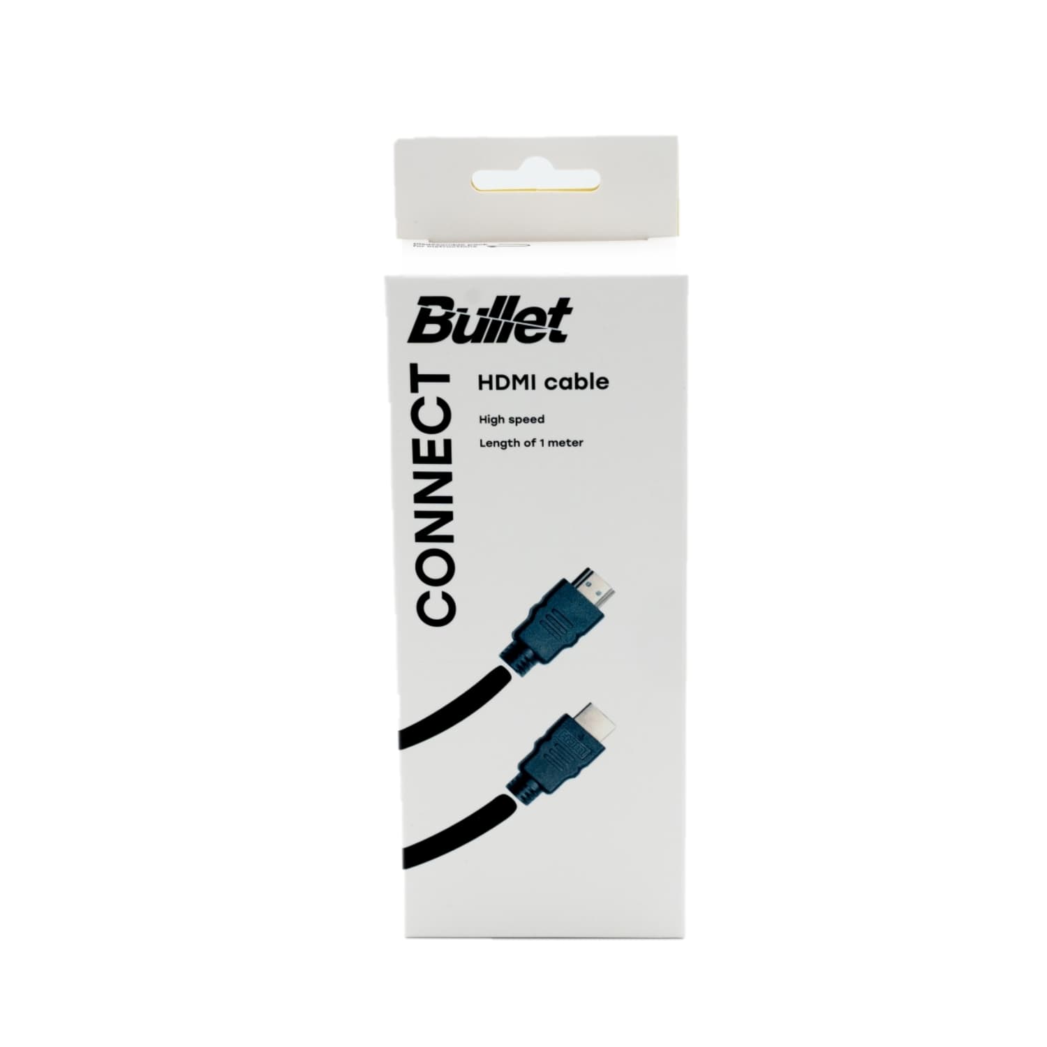 Laidas BULLET, HDMI - HDMI, 1 m