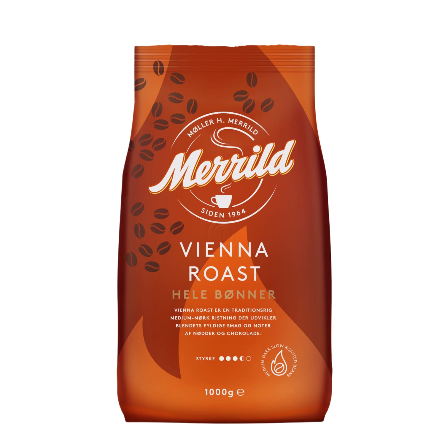 Кофейные зерна MERRILD VIENNA ROAST, 1 кг