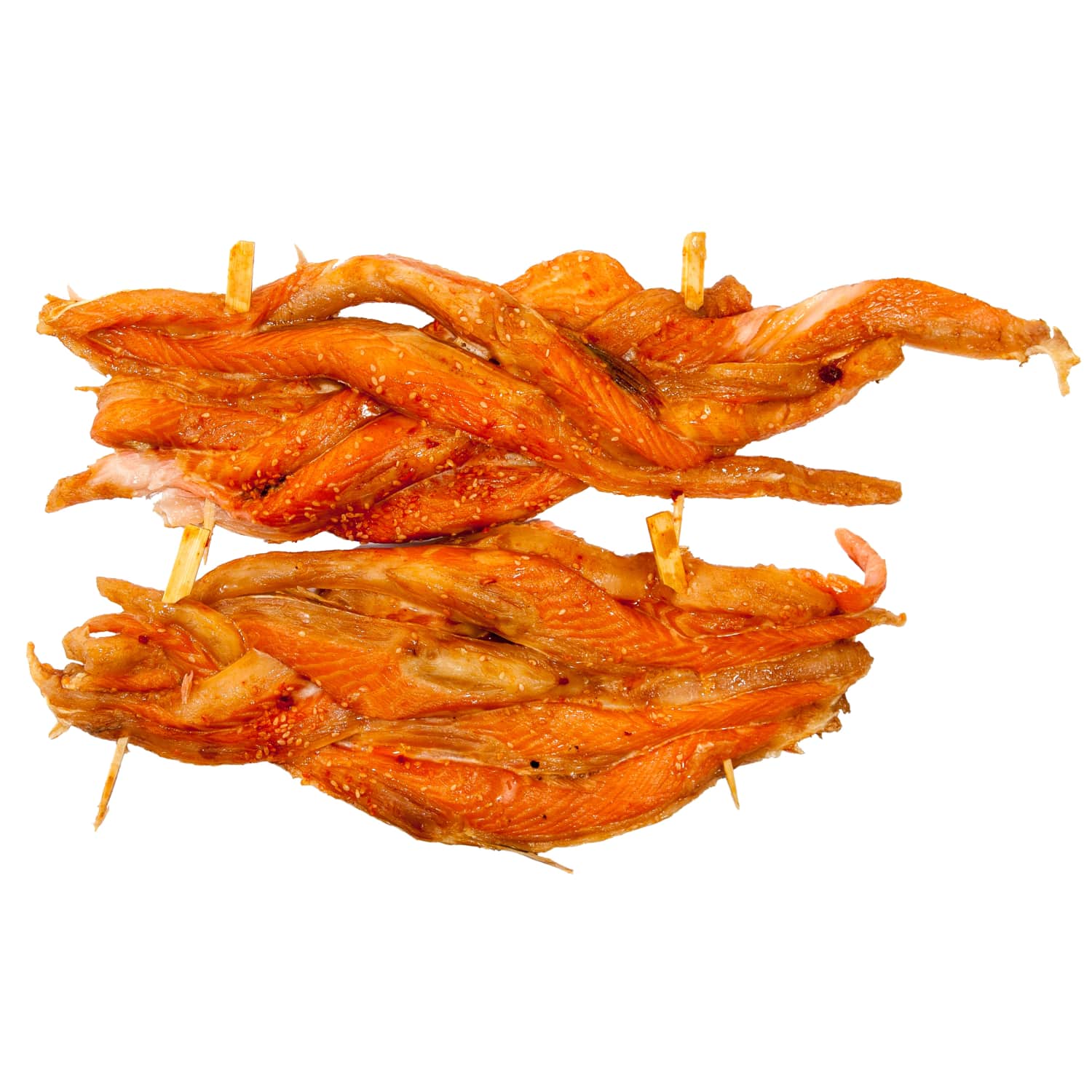 Горячего копчения атлантические лососевые брюшки, 1 kg