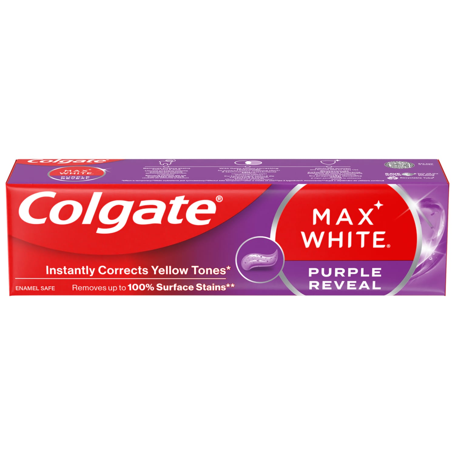 Dantų pasta MAX WHITE PURPLE COLGATE, 75 ml