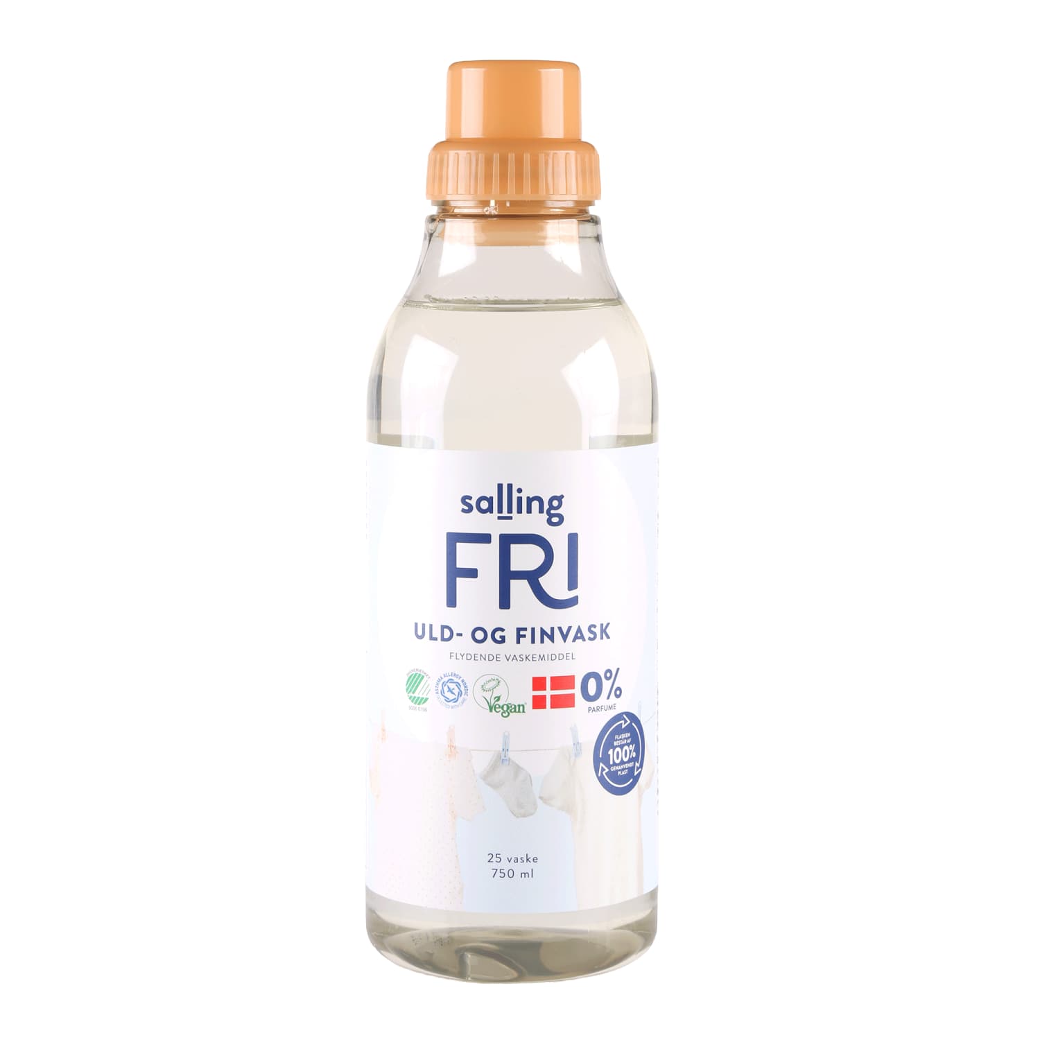 Skalbiklis vilnai, audin. SALLING FRI, 750 ml