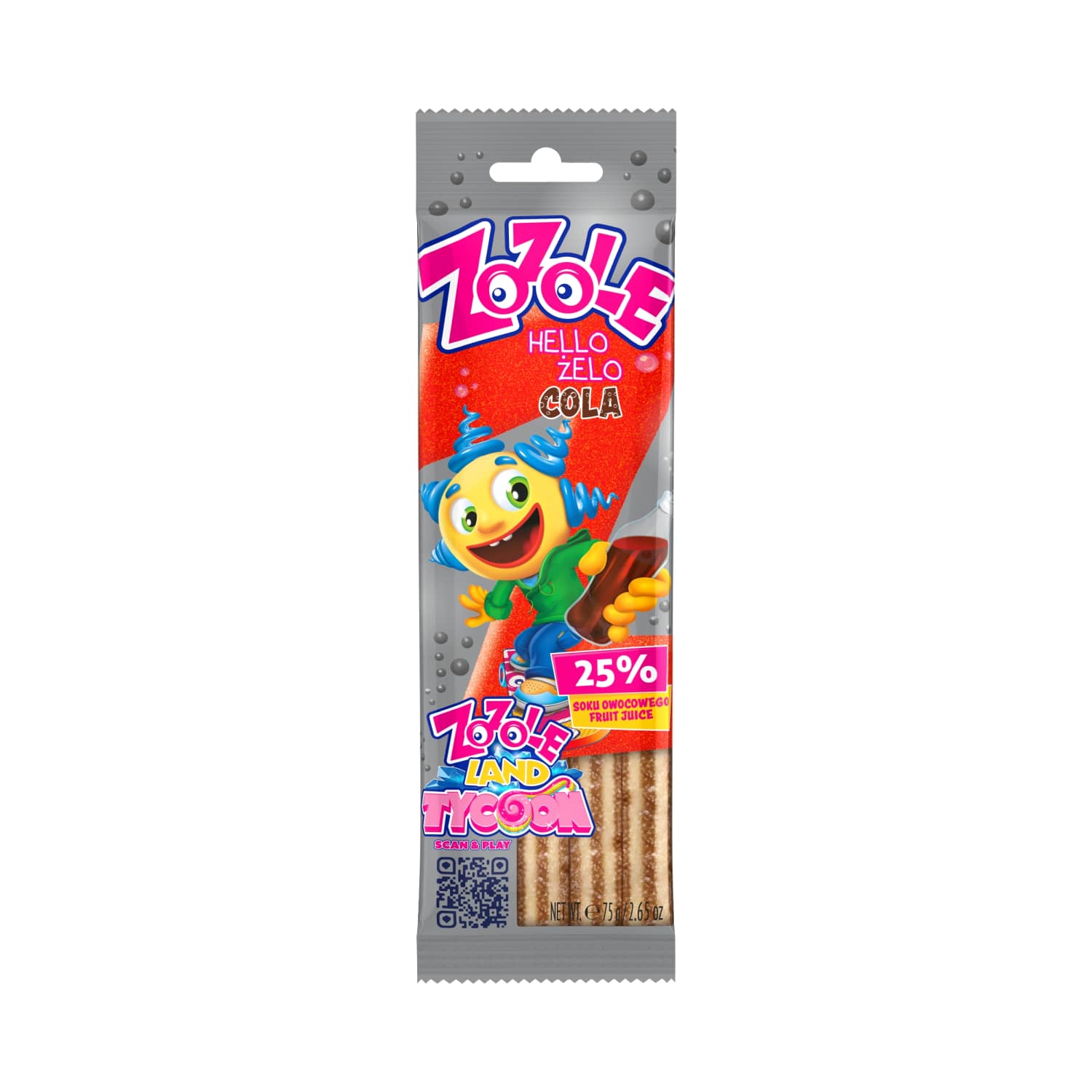 Gummy ZOZOLE COLA, 75 g