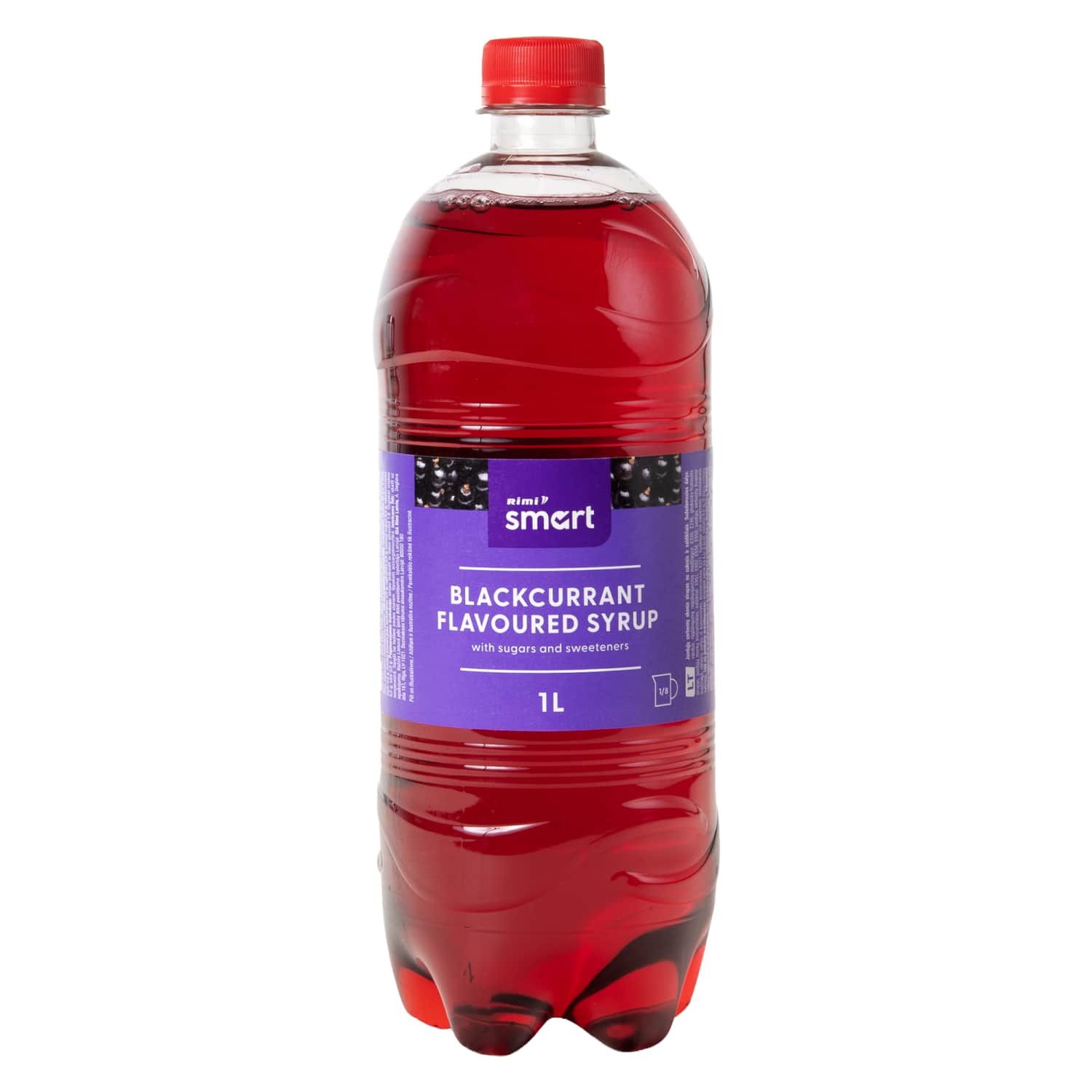 Сироп со вкусом черной смородины RIMI SMART, 1 л