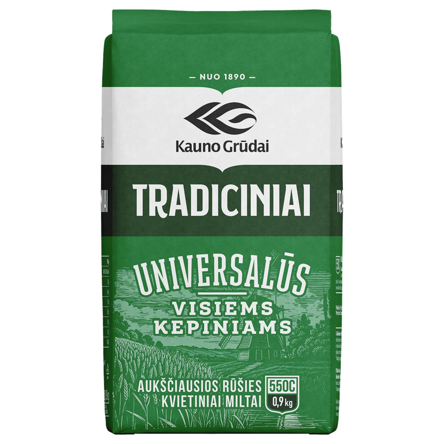 Kviet. TRADICINIAI miltai KAUNO GRŪDAI, 0,9kg