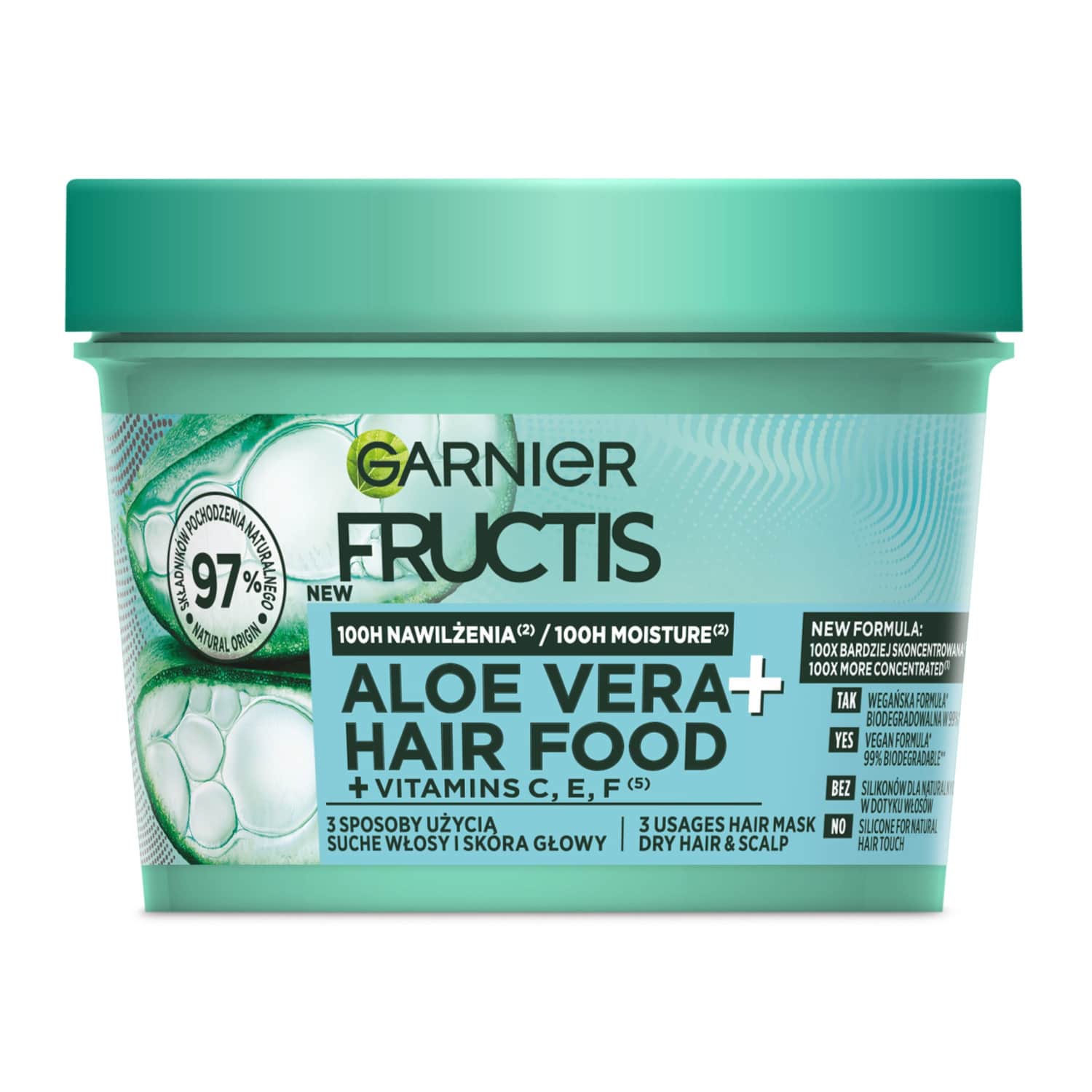 Маска для волос FRUCTIS ALOE HAIR FOOD, 400 мл