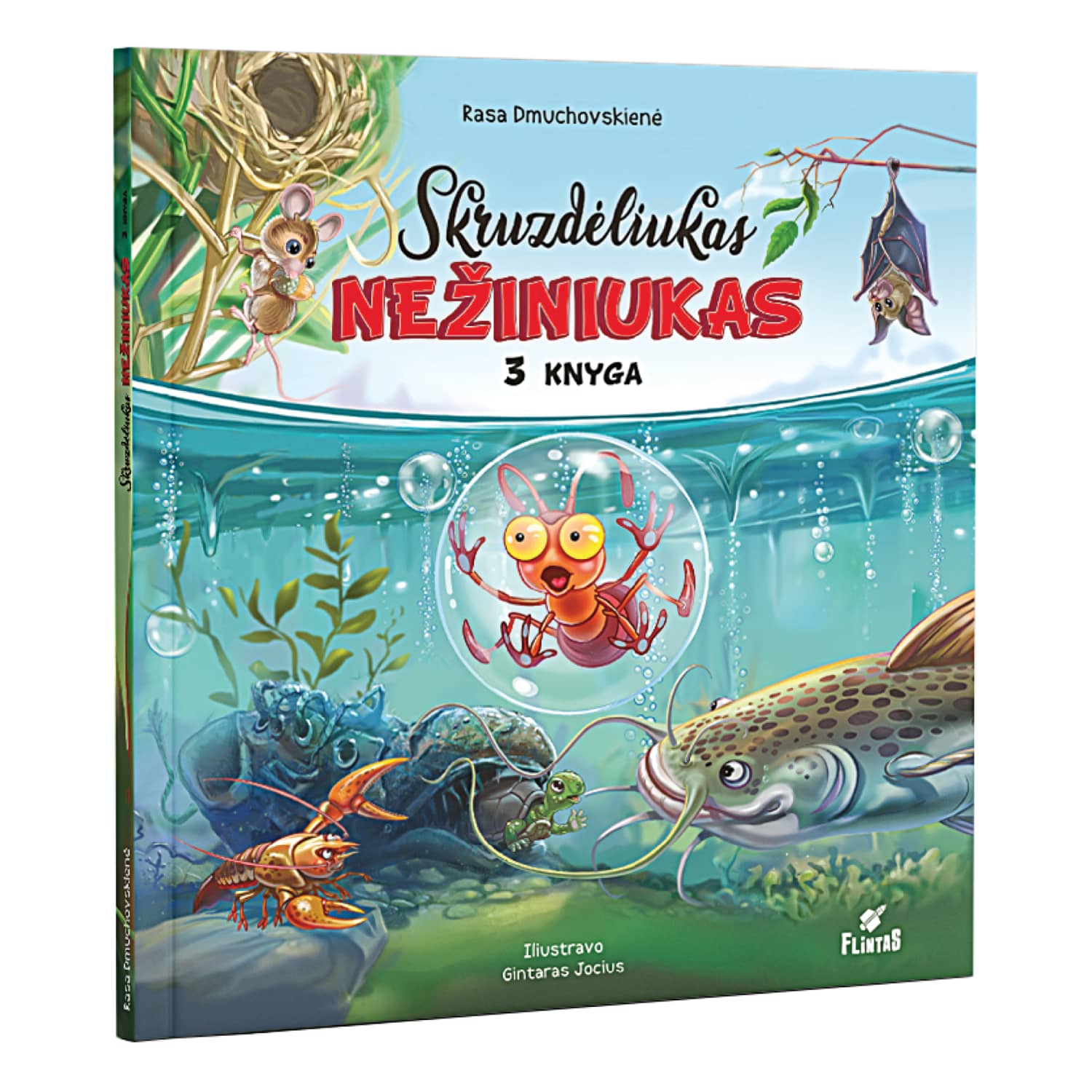 Knyga SKRUZDĖLIUKAS NEŽINIUKAS NR3