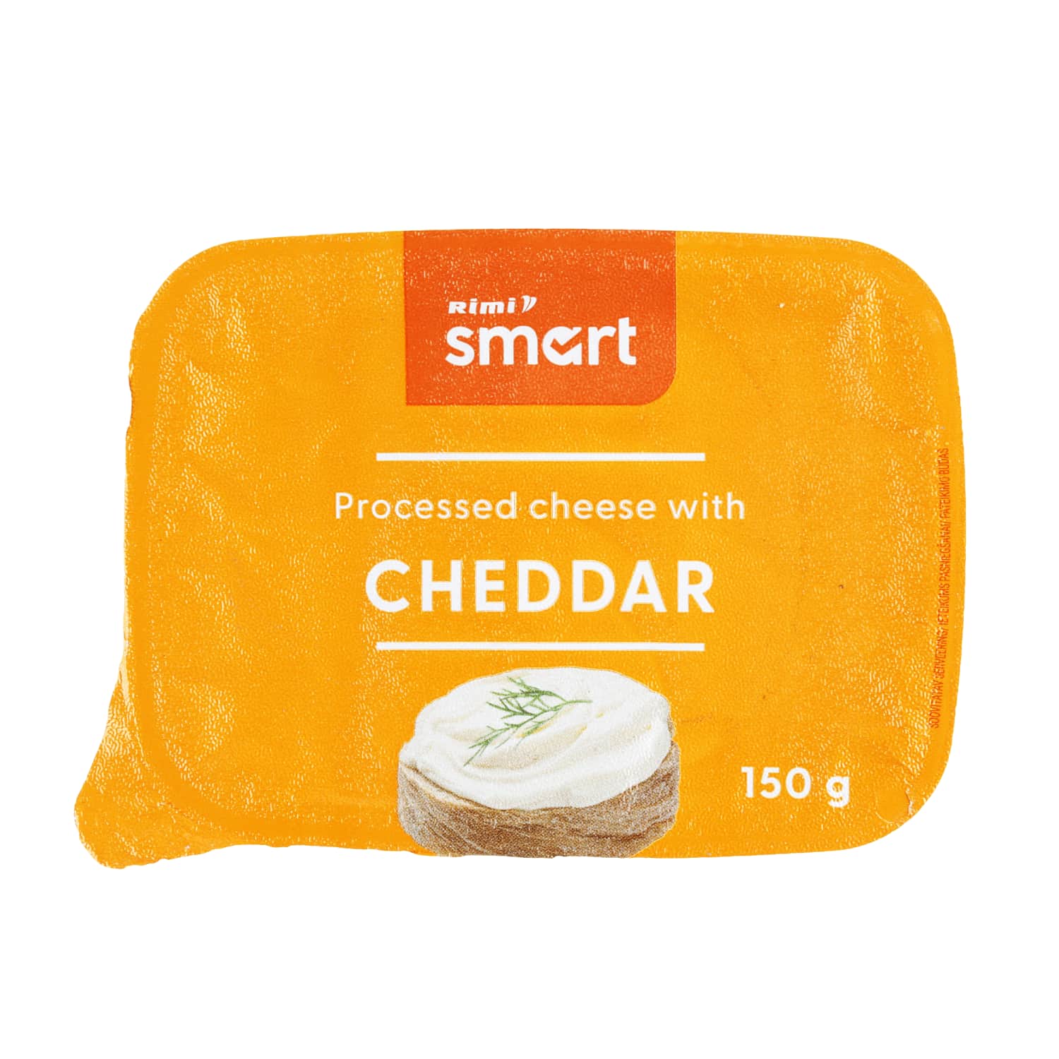 Tepamas lydytas sūris RIMI SMART ČEDER., 150g