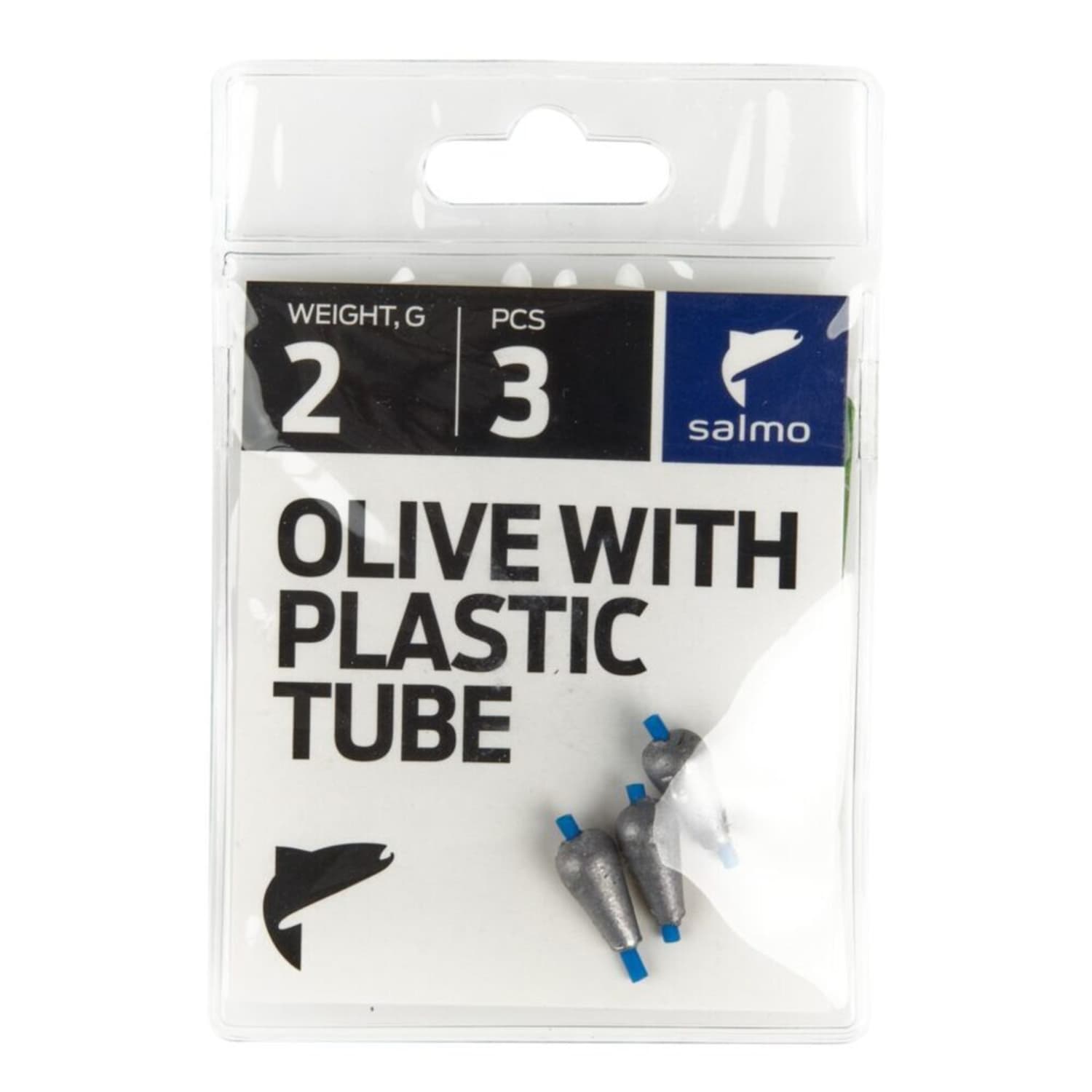 Svarelis SALMO OLIVE, 2 g, 3 vnt