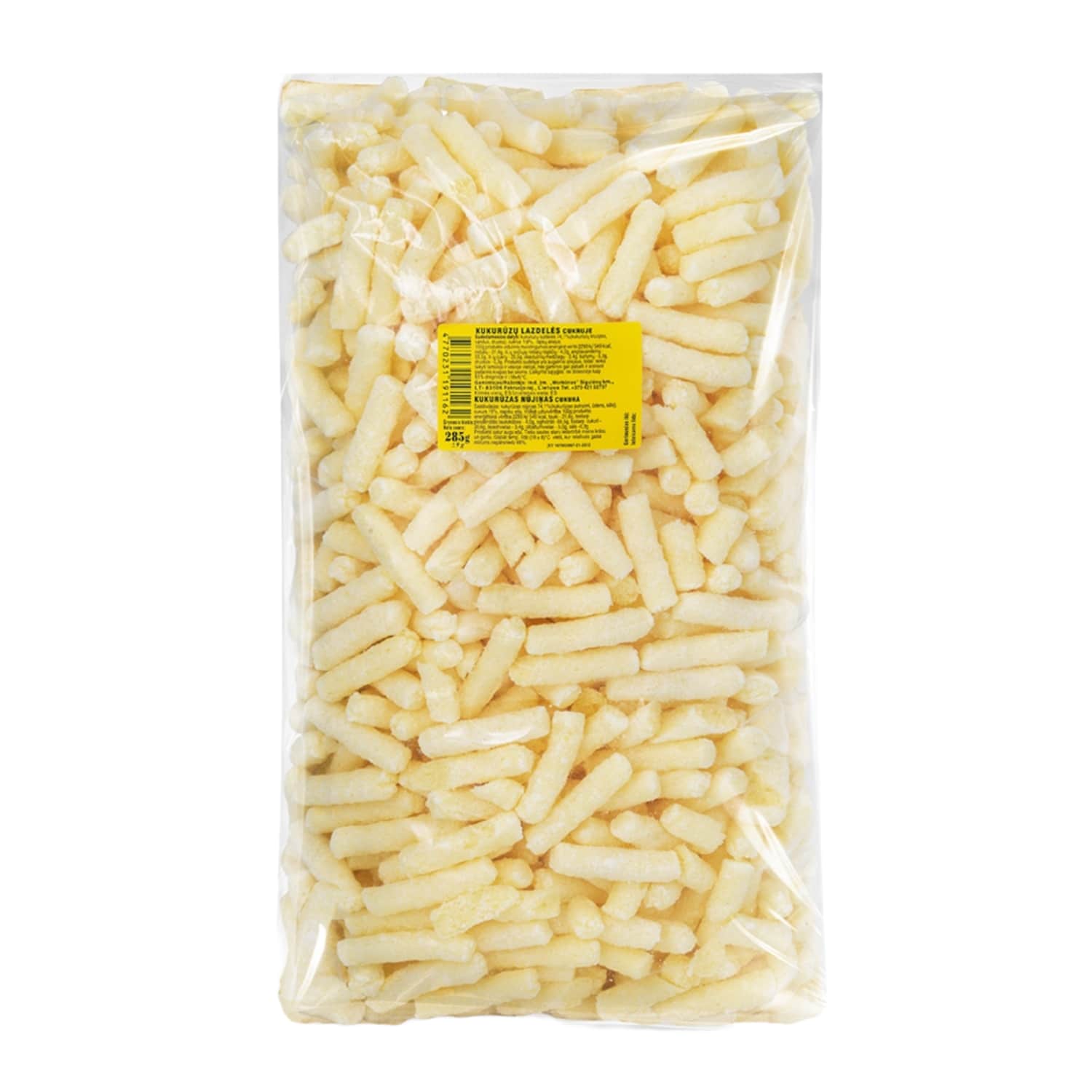 Kukurūzų lazdelės cukruje MORKŪNAS, 285 g