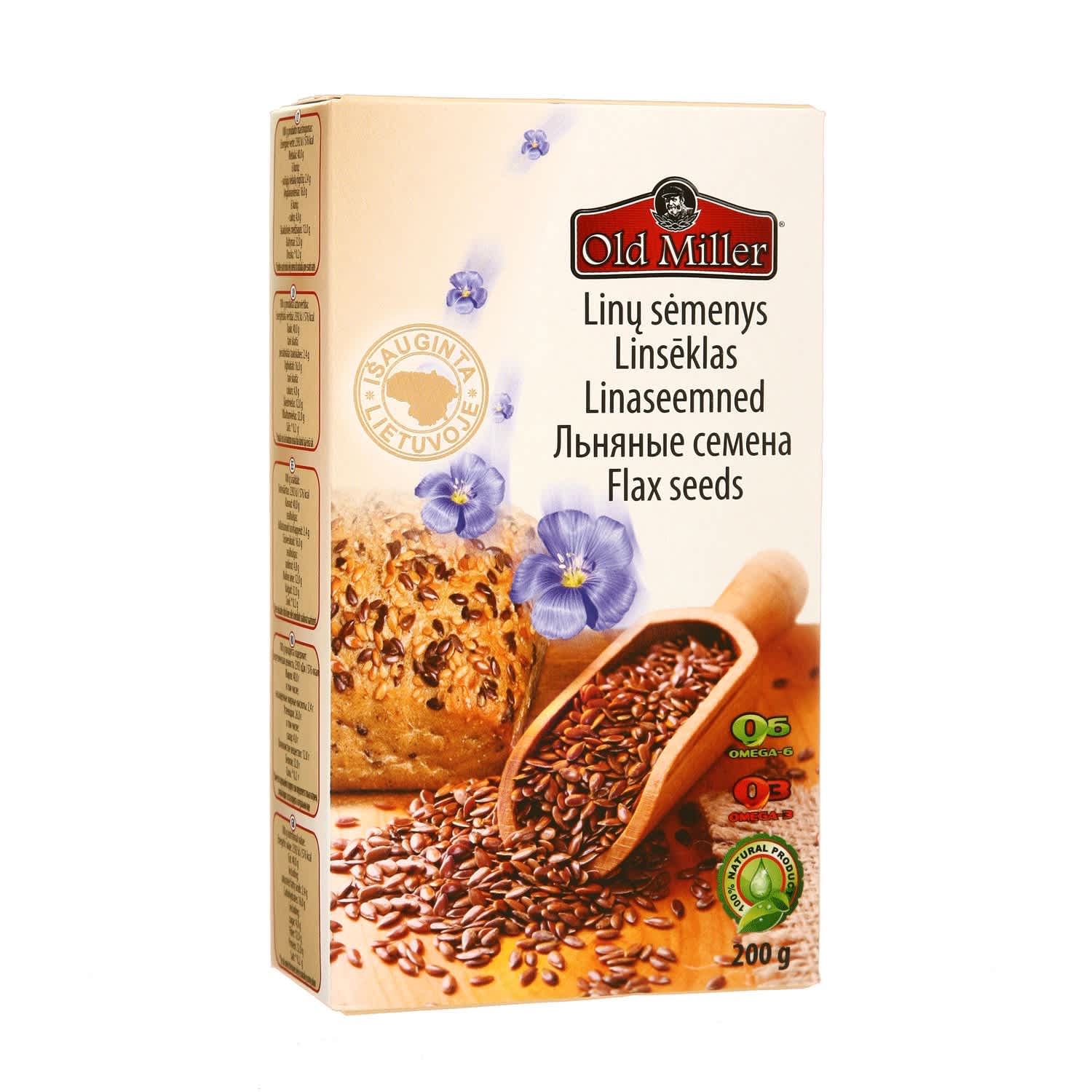 Семена льна OLD MILLER, 200 г