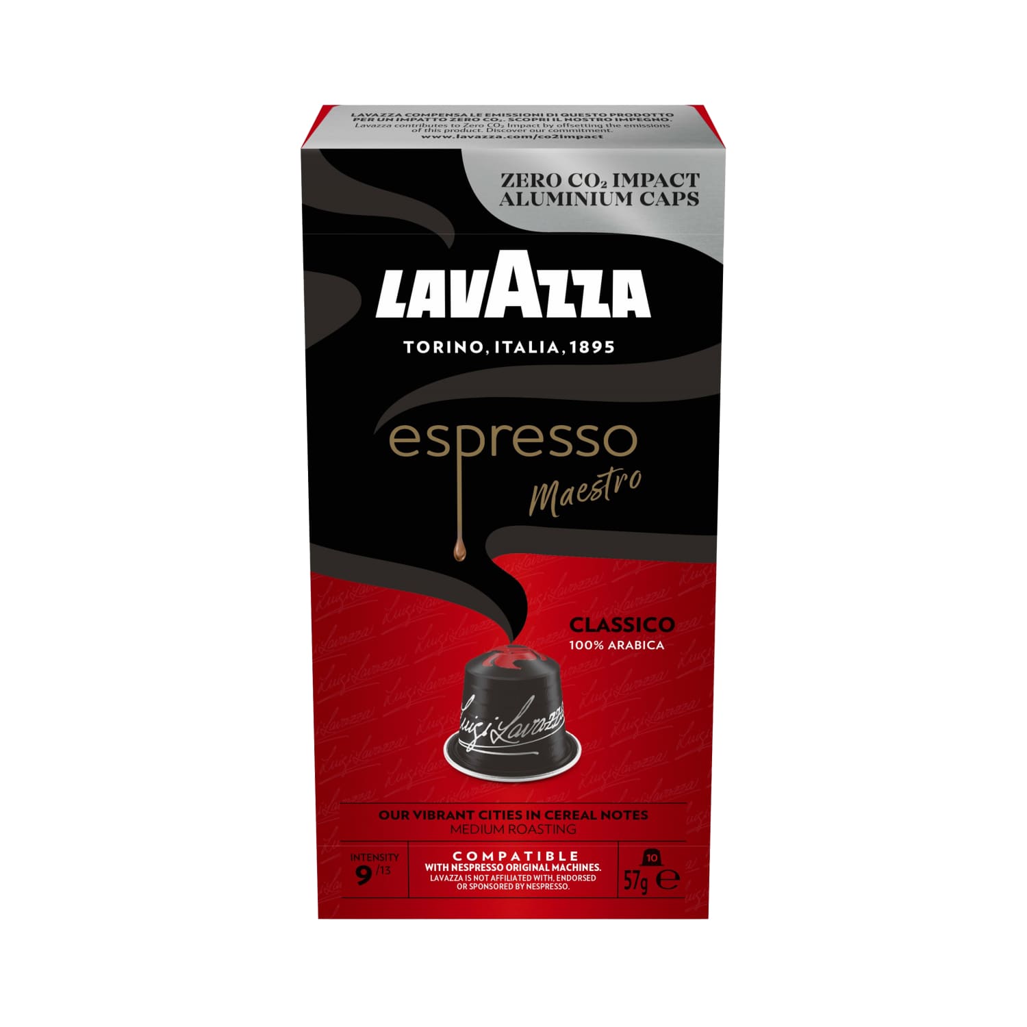 Coffee capsules LAVAZZA ESPRESSO CLAS., 10 pcs.
