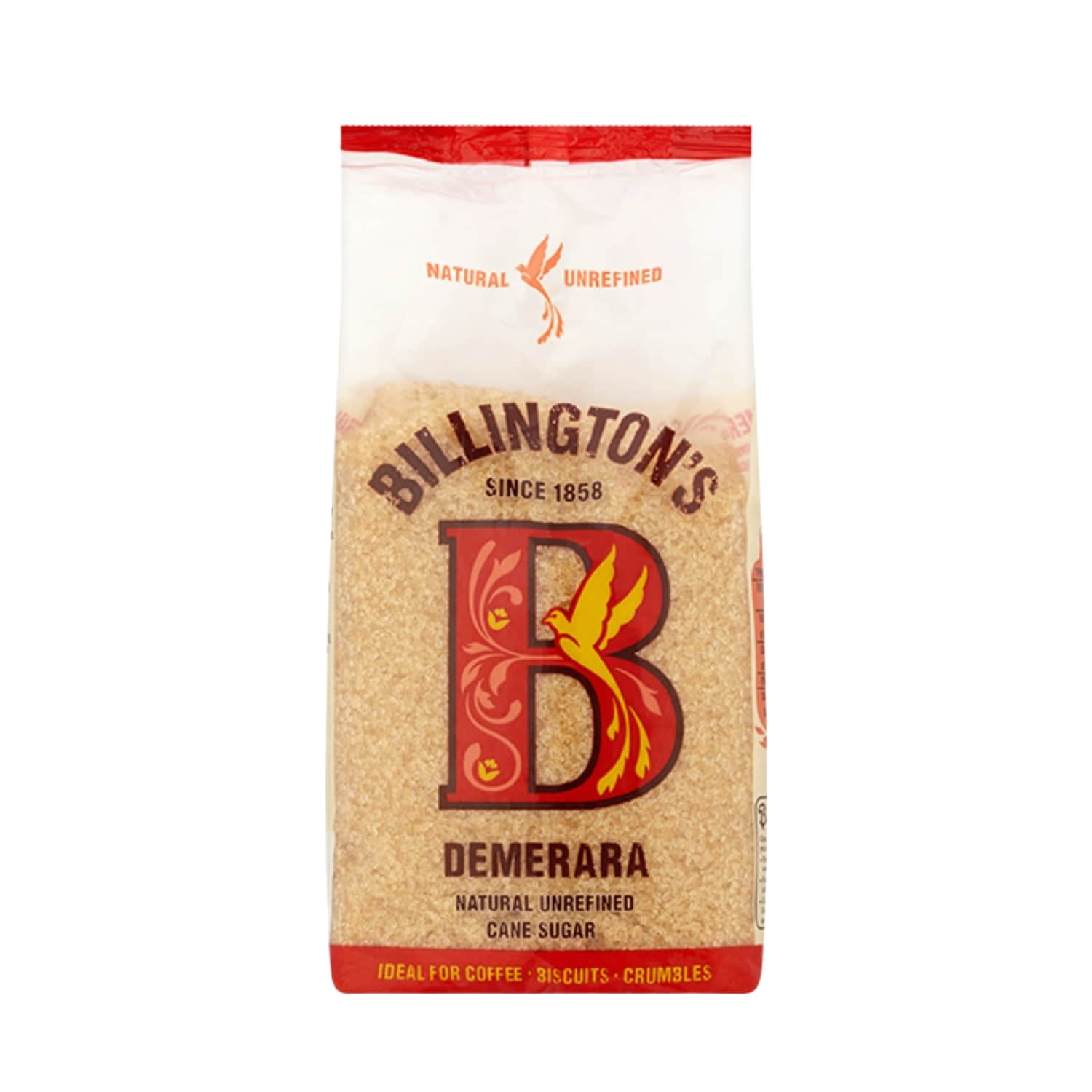 Cane sugar DEMERARA BILLINGTONS, 500 g