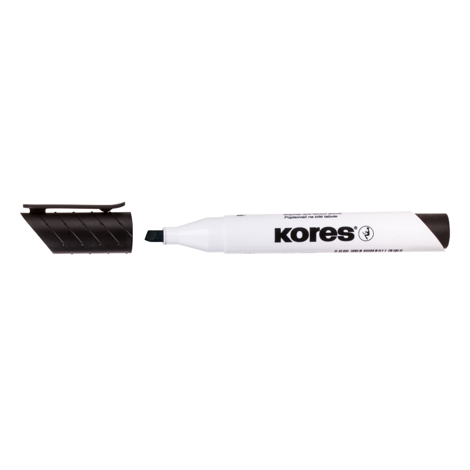 Markeris KORES K-MARKER XW2, juodas