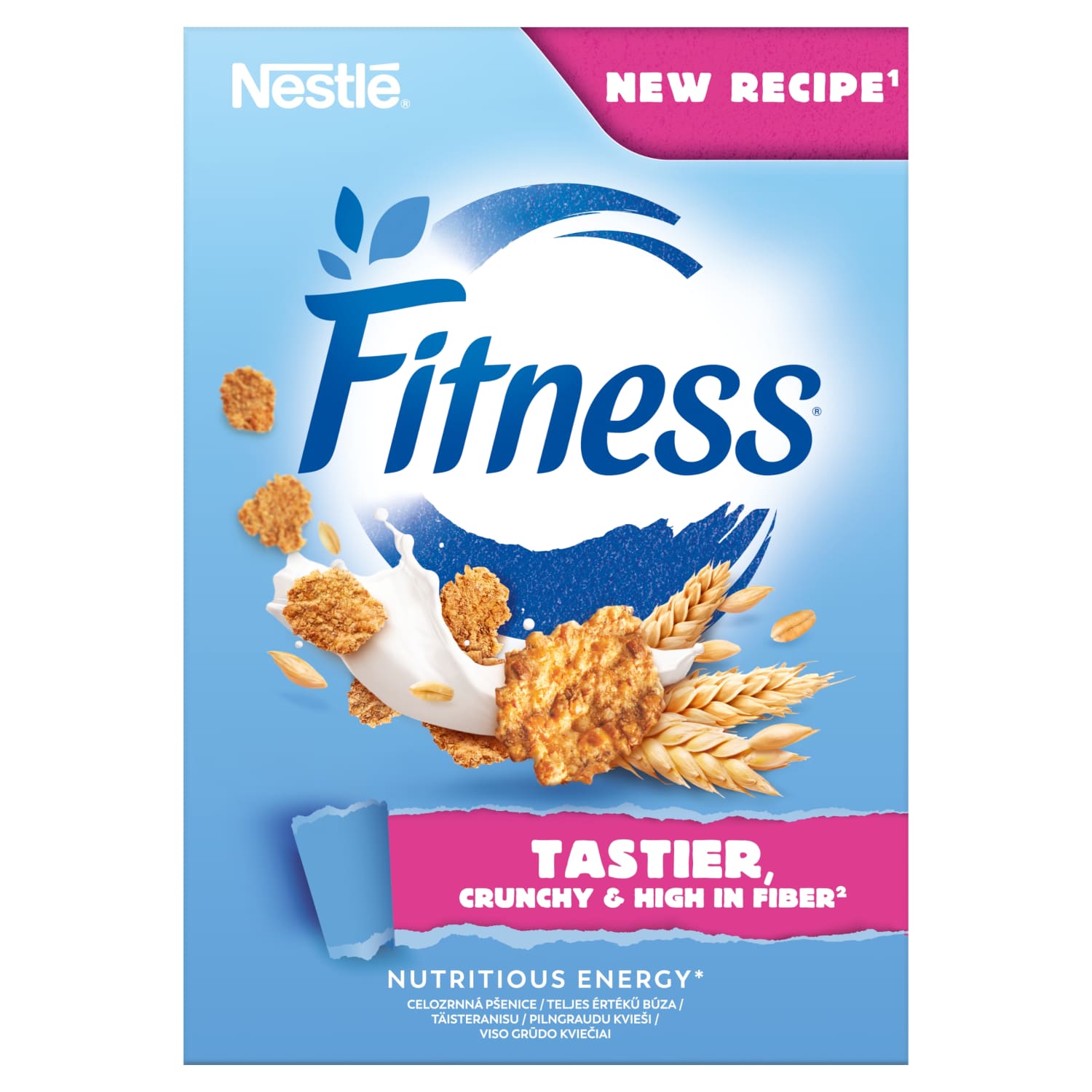 Kvieč. ir avižų dribsn. NESTLE FITNESS, 375 g