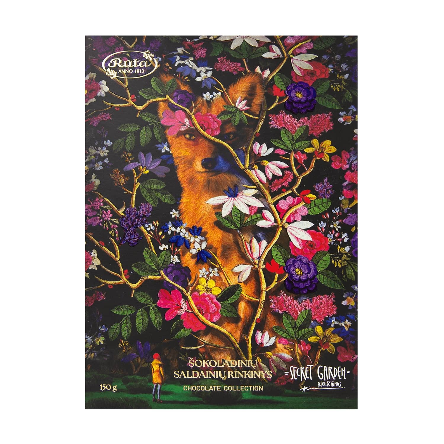 Šok. sald. rinkinys SECRET GARDEN, 150 g
