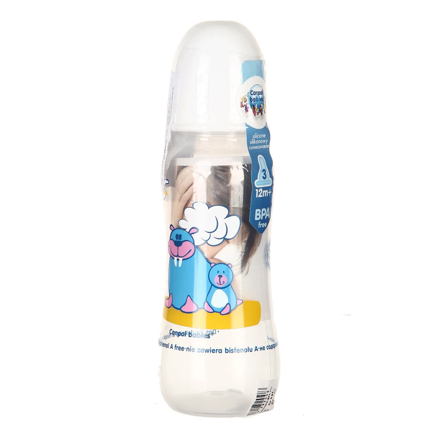 Buteliukas CANPOL, nuo 12 mėn., 250 ml