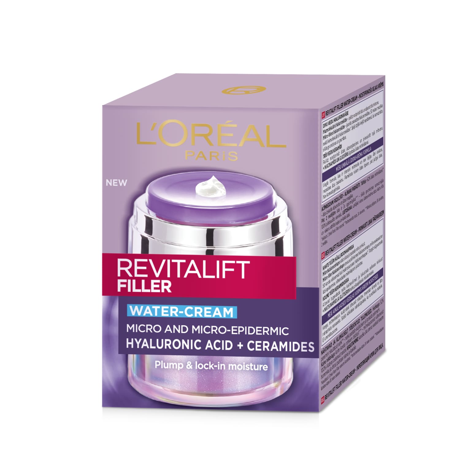 Крем для лица LOREAL PARIS REVIT. WATER, 50 мл