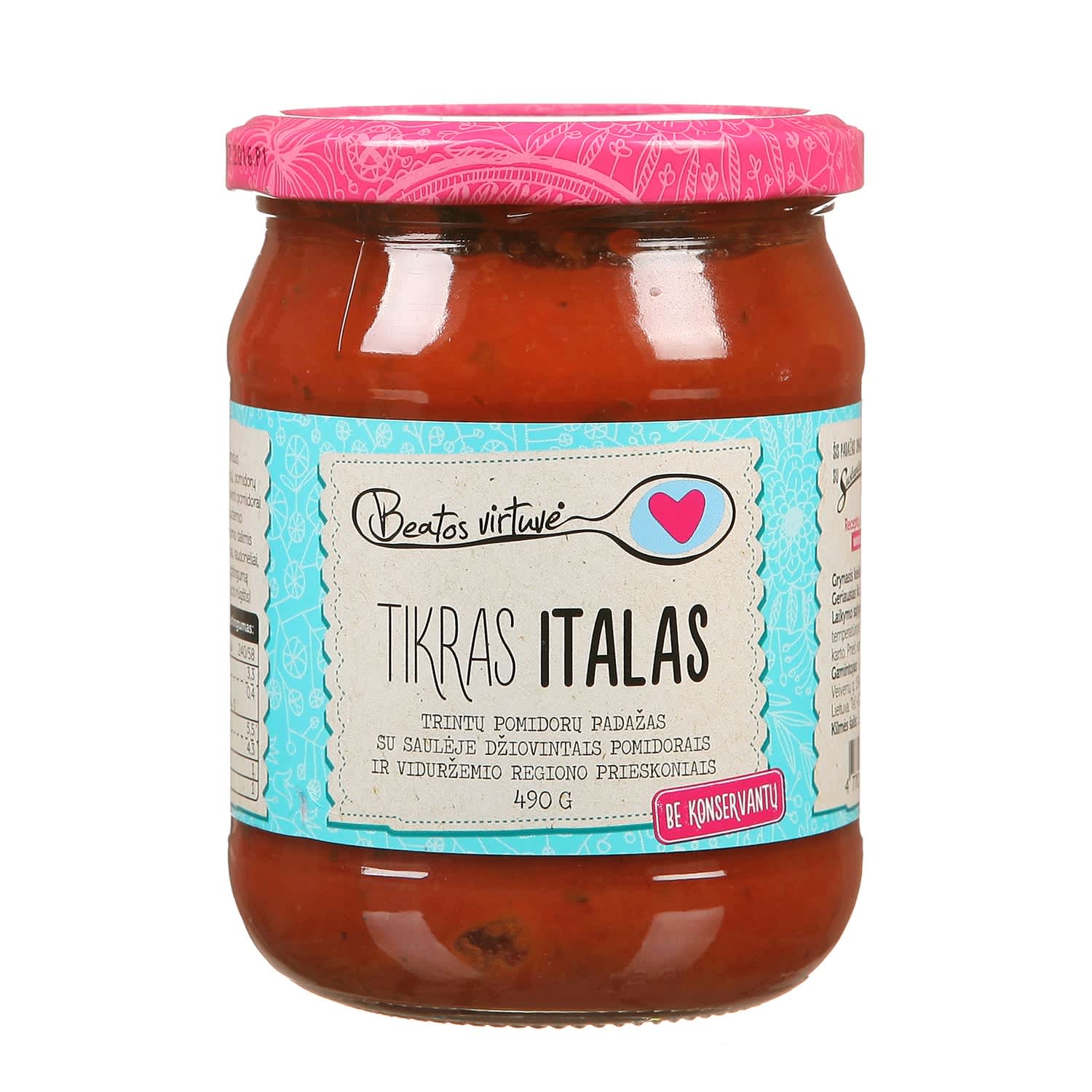 Tomato sauce REAL ITALIAN, 490 g