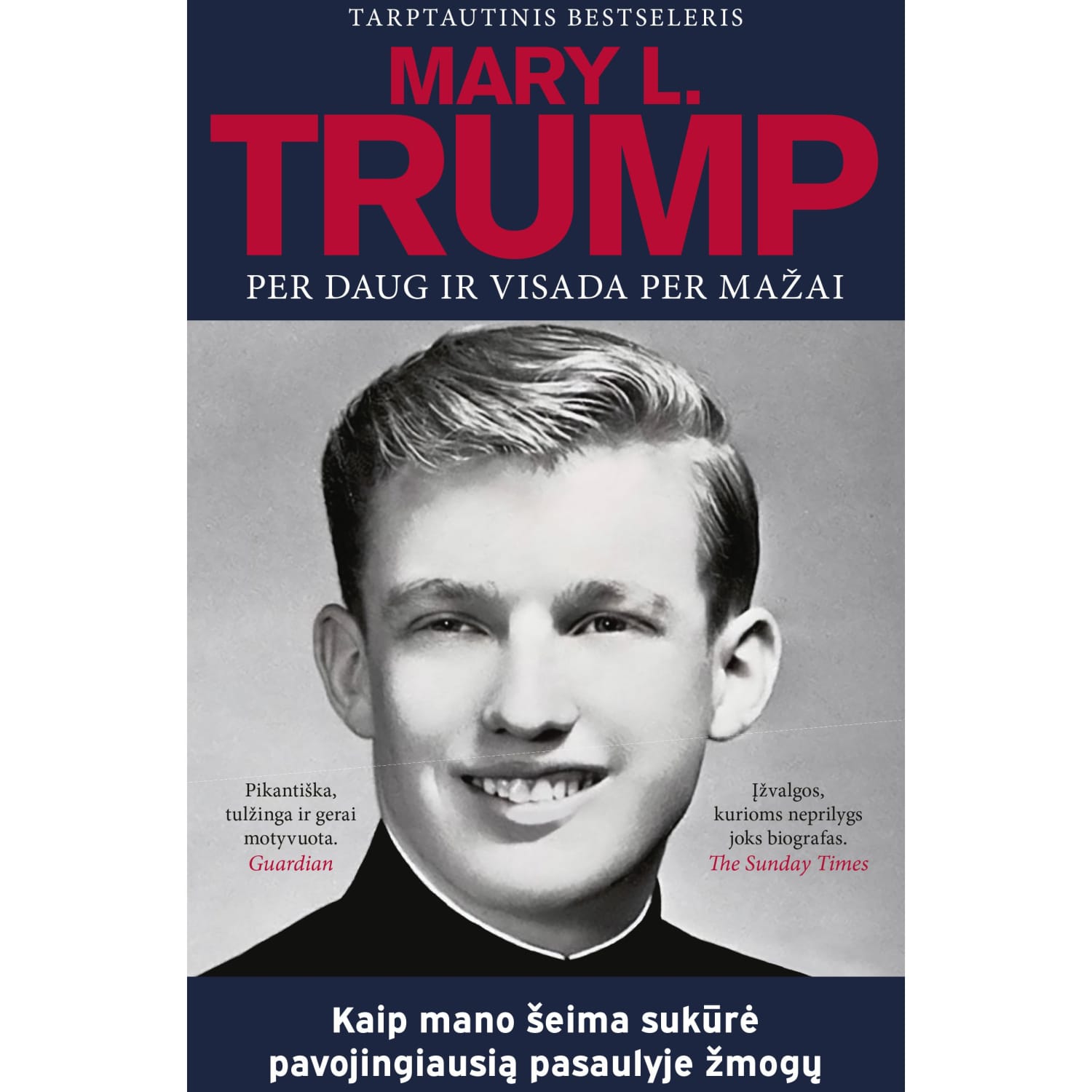 Knyga PER DAUG IR VISADA PER MAŽAI