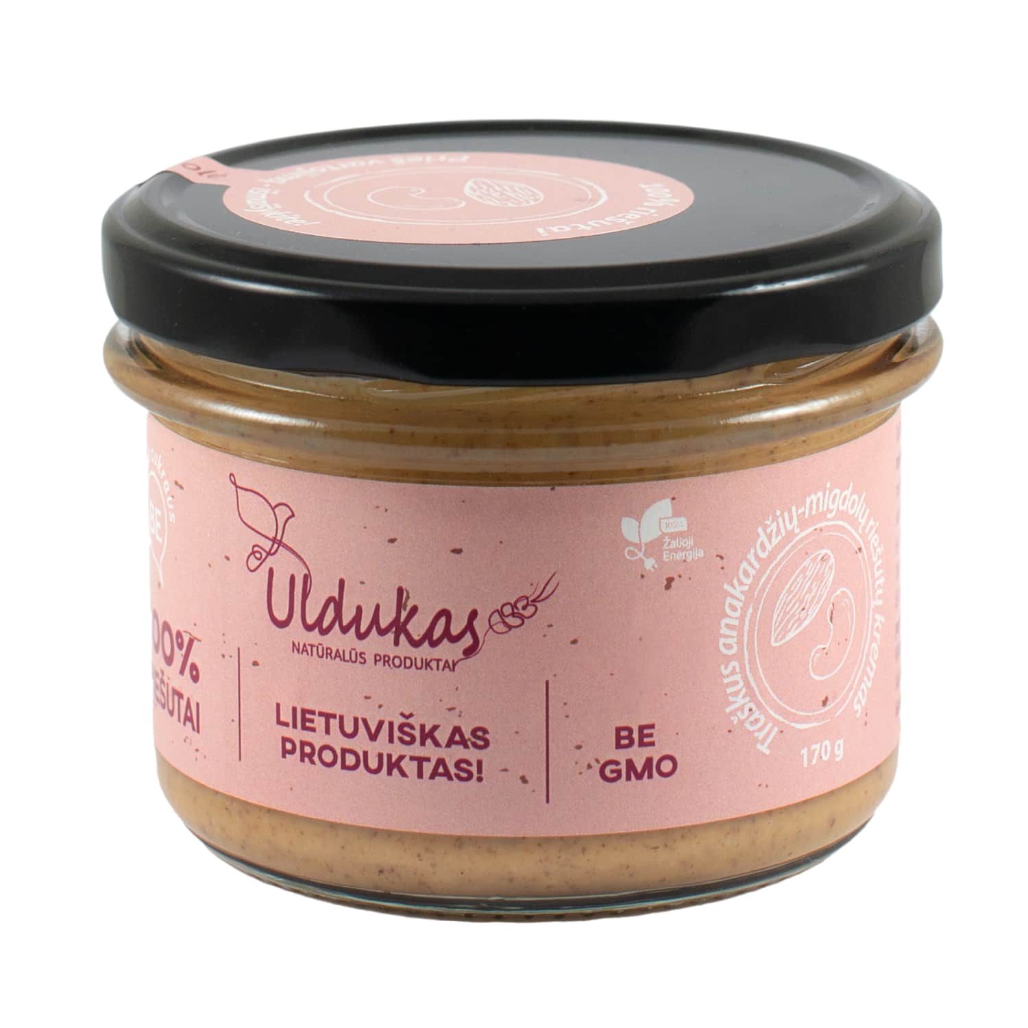 Tr. anak.-migdolų rieš. kremas Uldukas, 170 g
