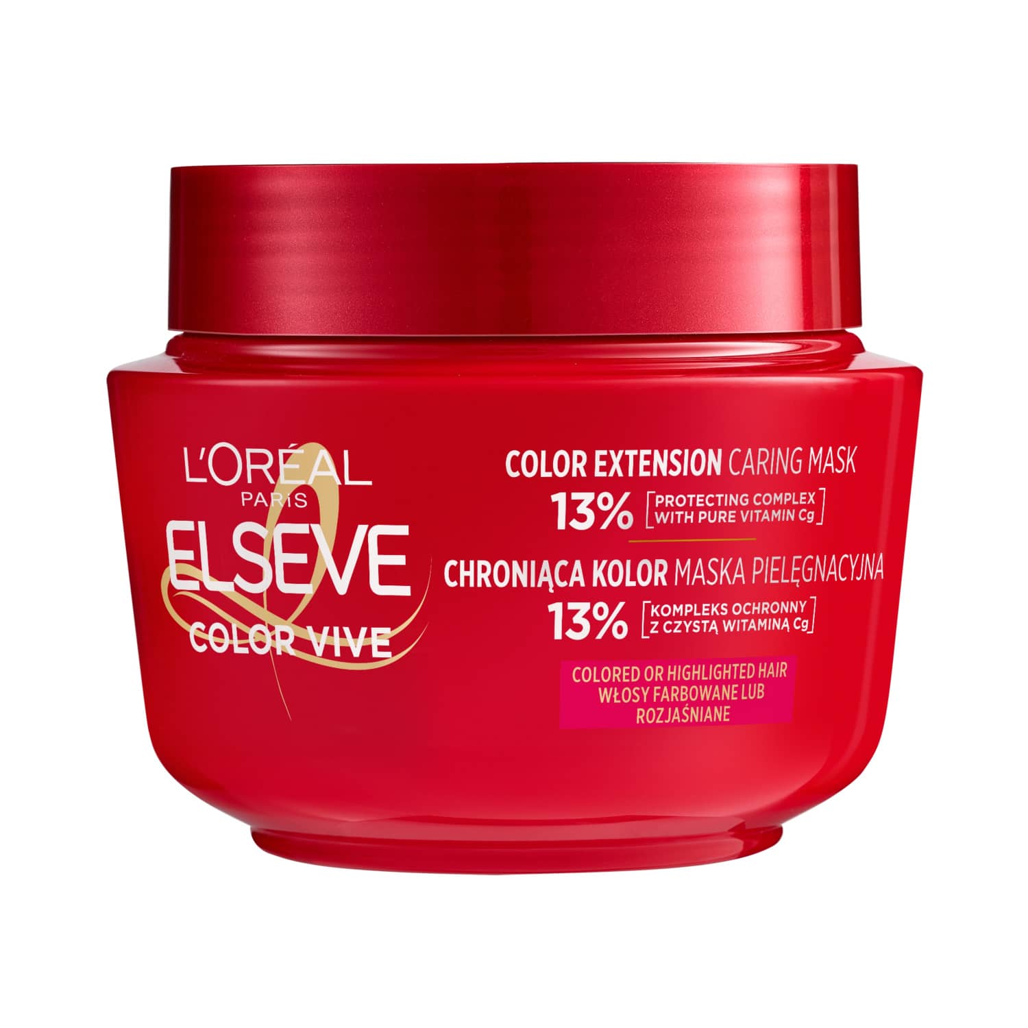 Маска для волос LOREAL ELSEVE COLOR-VIVE, 300 мл