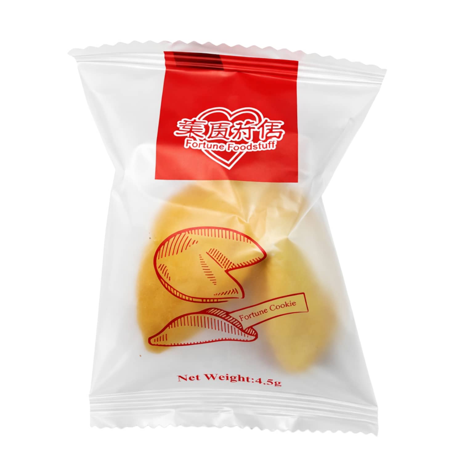 Laimės sausainėlis FORTUNE COOKIES, 4,5 g