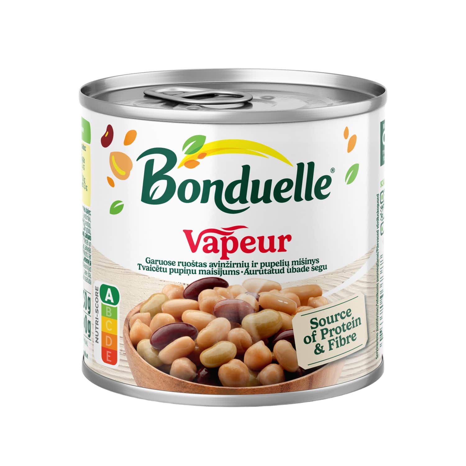 Gar. turk. žirn. pup. mišinys BONDUELLE, 250g