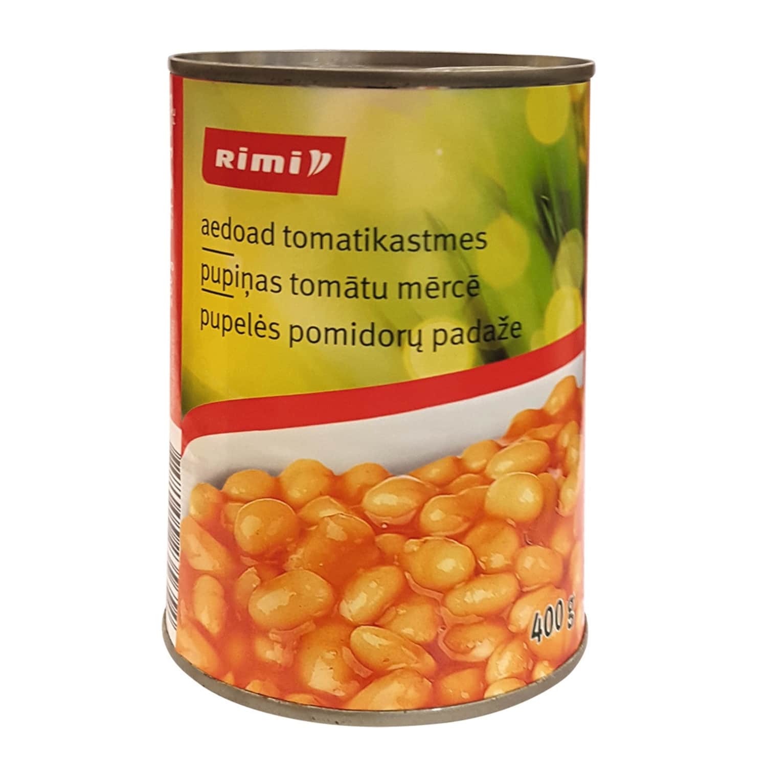 Фасоль в томатном соусе RIMI, 400 г / 200 г