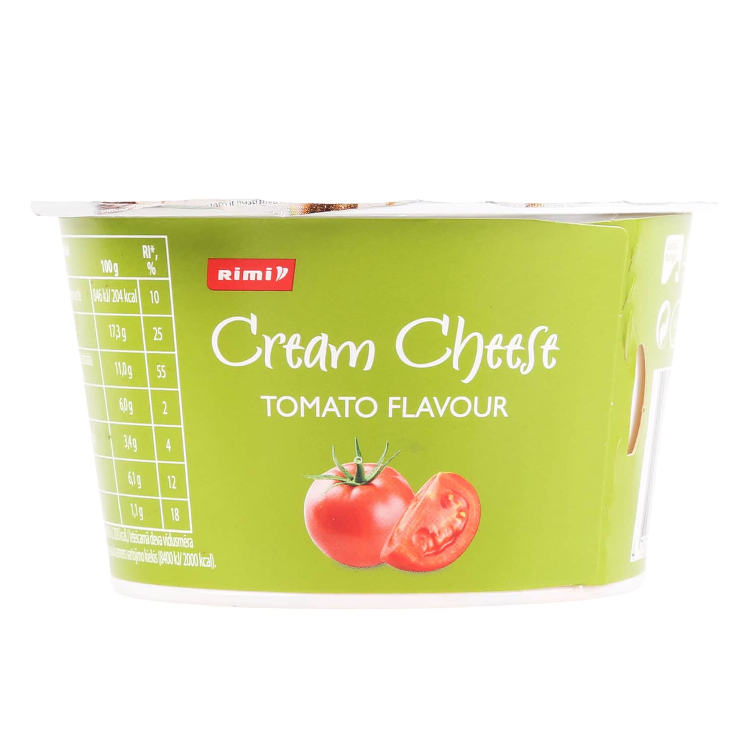 Varškės užtepėlė RIMI, pomidorų skonio, 200 g