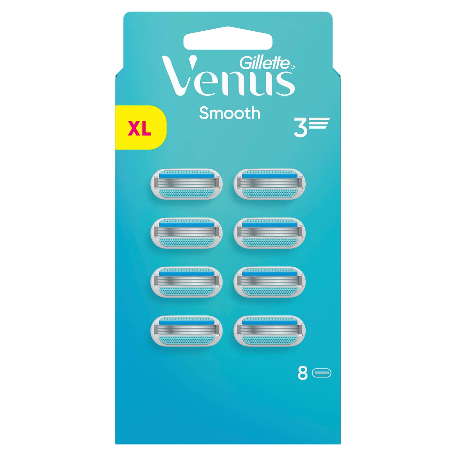 Shaving heads VENUS SMOOTH, 8 pcs.